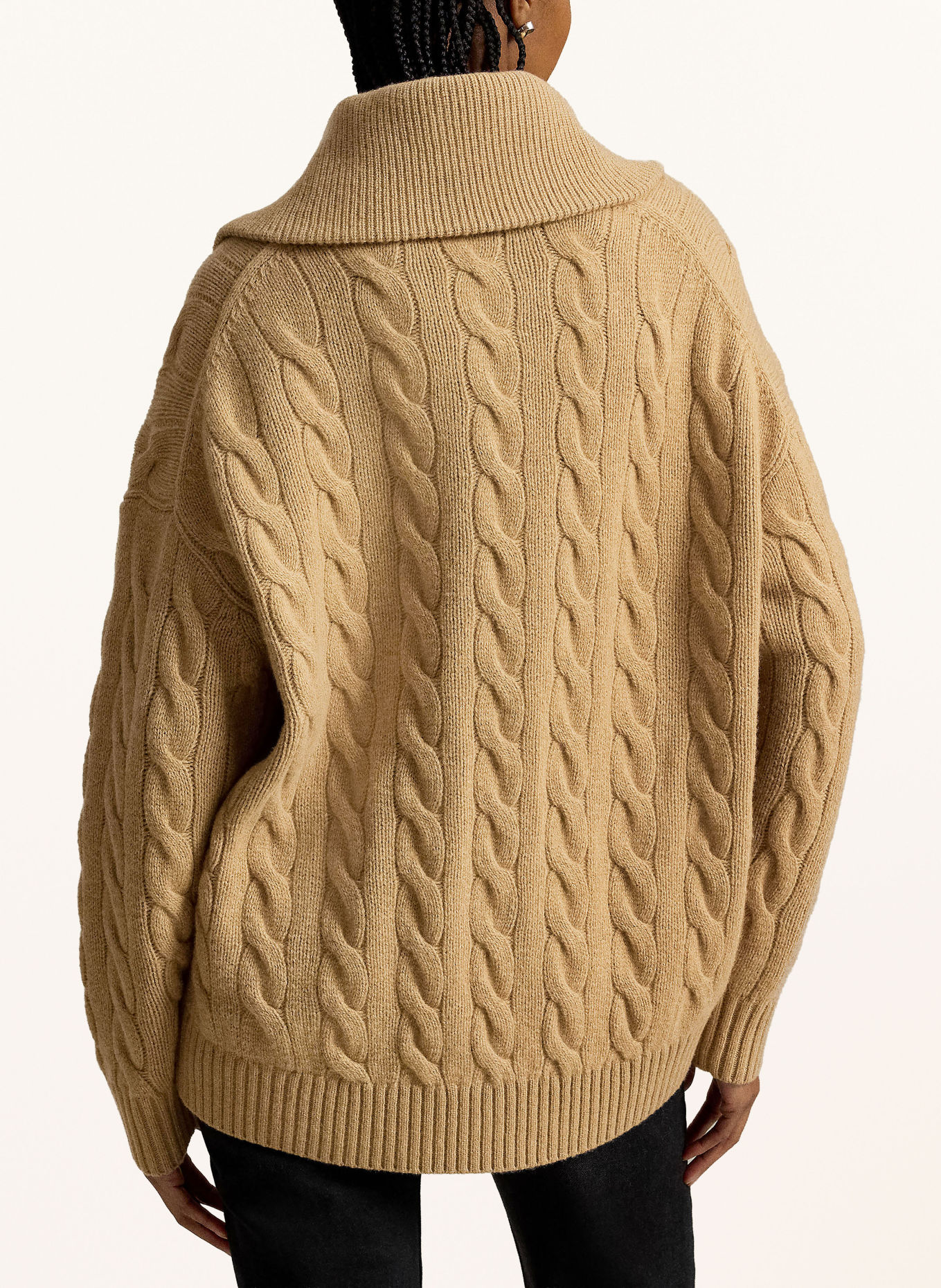 POLO RALPH LAUREN Svetr troyer: VELBLOUDÍ