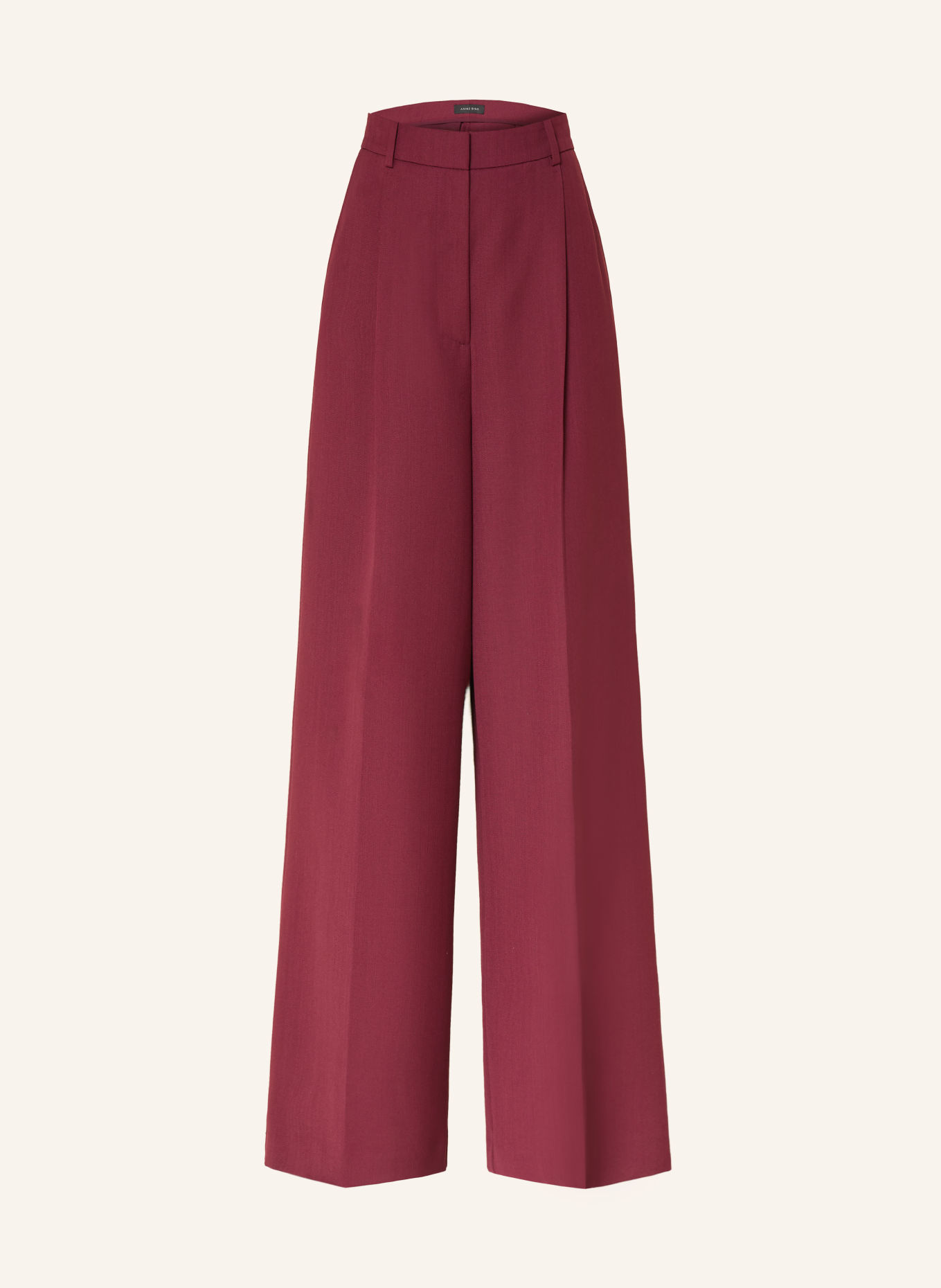 ANINE BING Marlenehose PAOLA: DUNKELROT