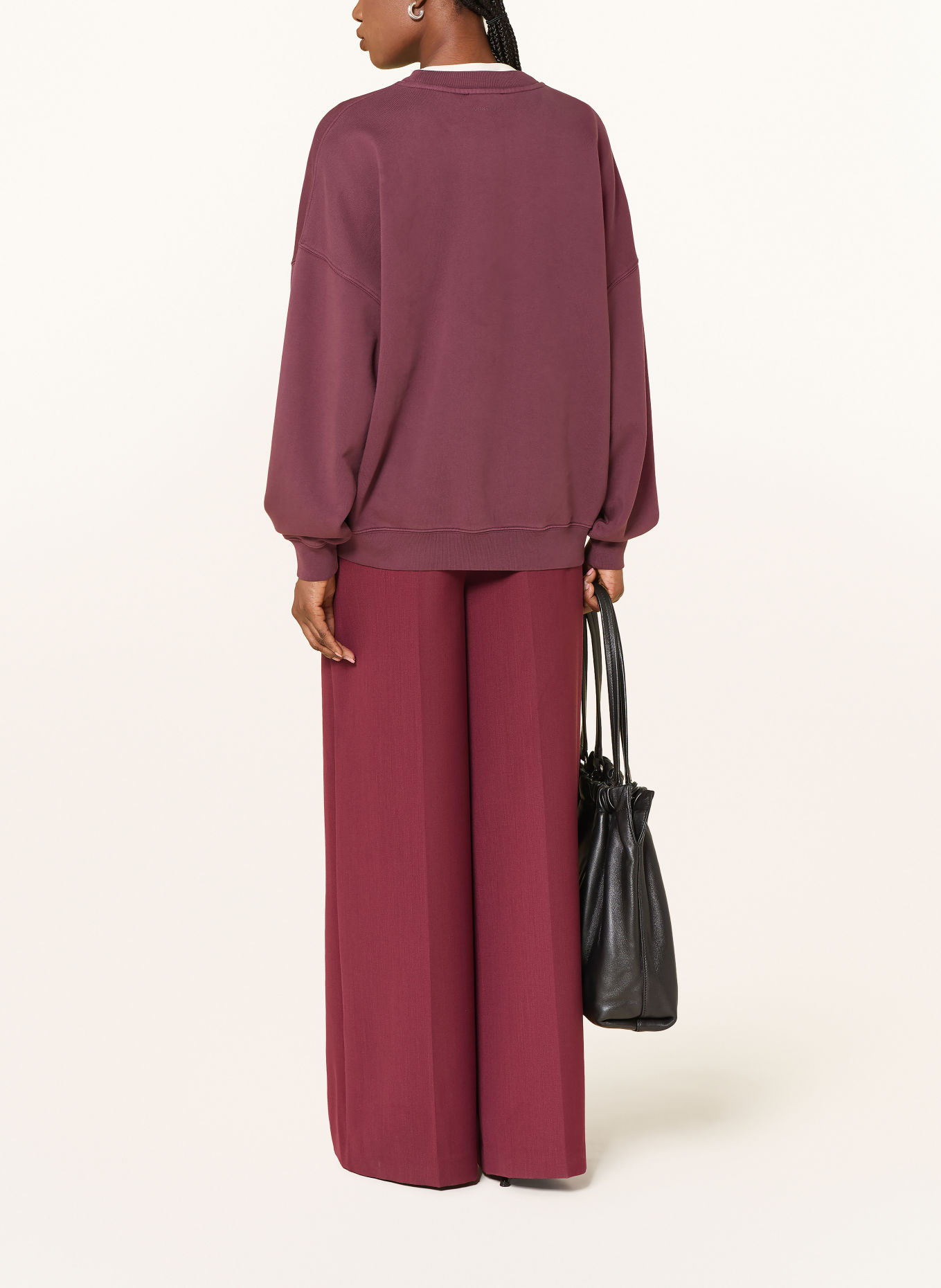 ANINE BING Marlenehose PAOLA: DUNKELROT