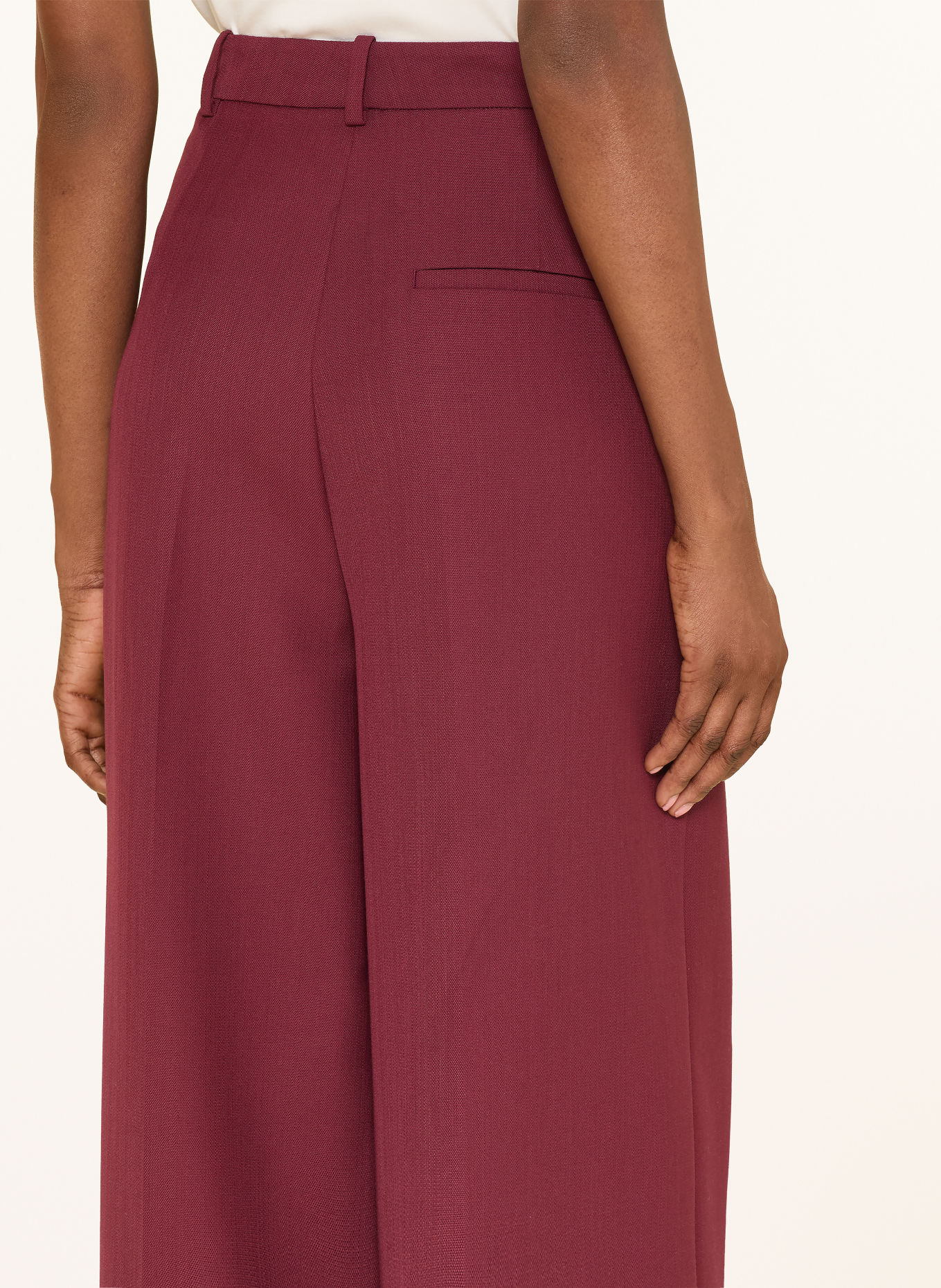 ANINE BING Marlenehose PAOLA: DUNKELROT
