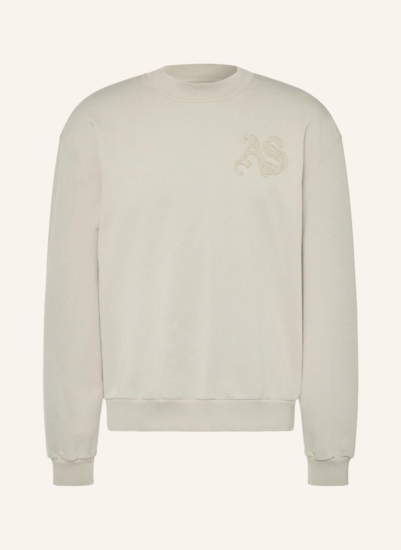ALLSAINTS Sweatshirt INSIGNIA: LICHTGROEN