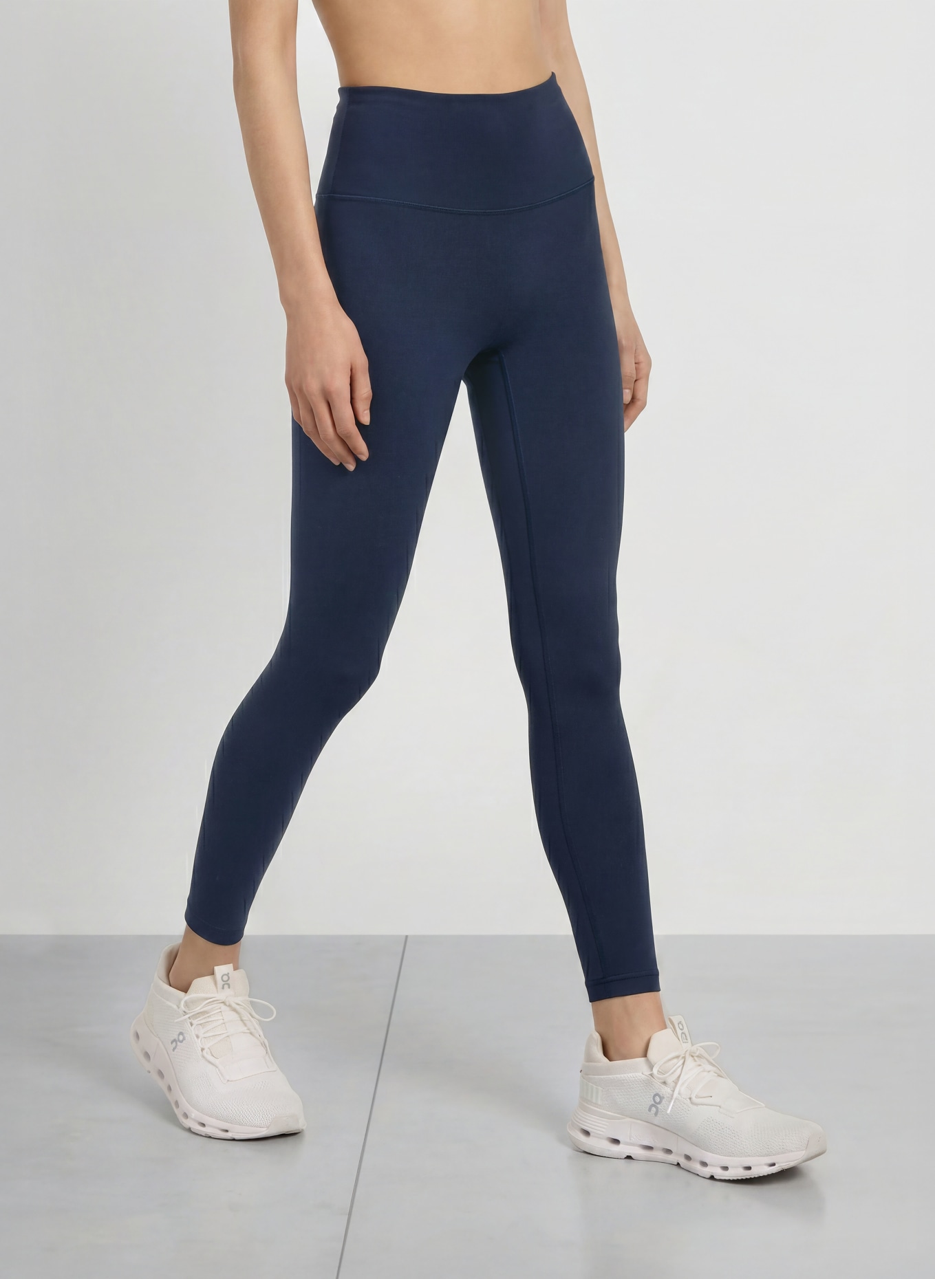 lululemon Tights WUNDER TRAIN NO LINE HR TIGHT 25IN: DONKERBLAUW