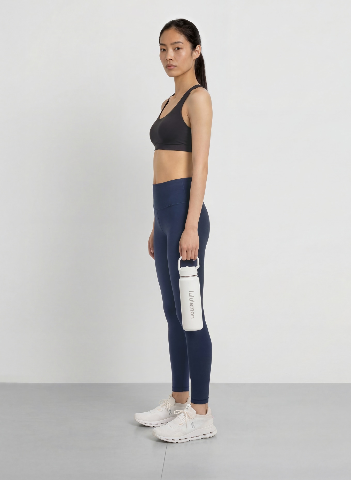 lululemon Tights WUNDER TRAIN NO LINE HR TIGHT 25IN: DONKERBLAUW