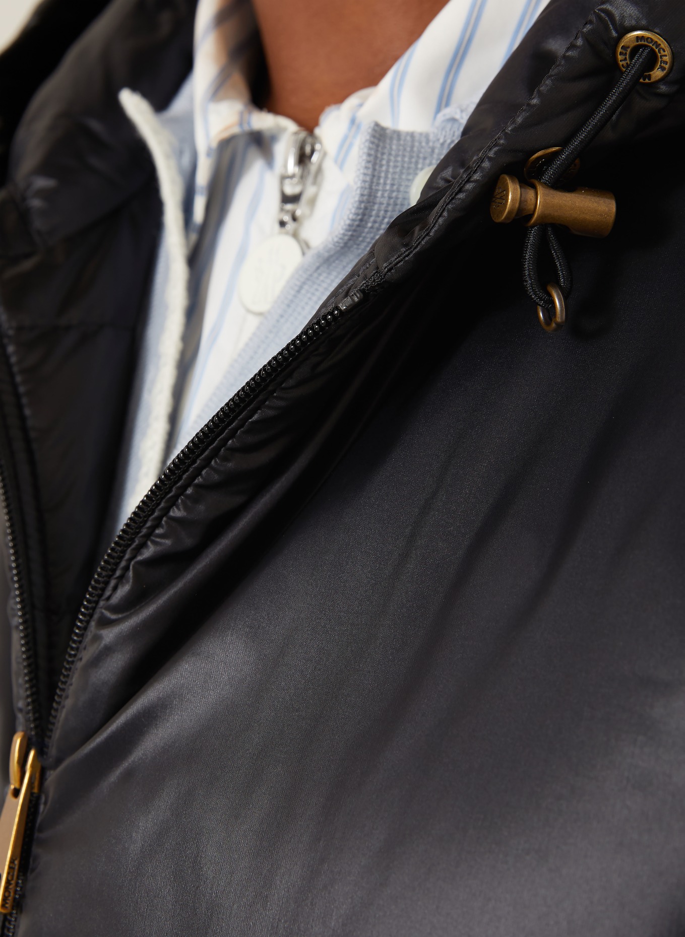 MONCLER Doudoune sans manches LANSETTE: NOIR
