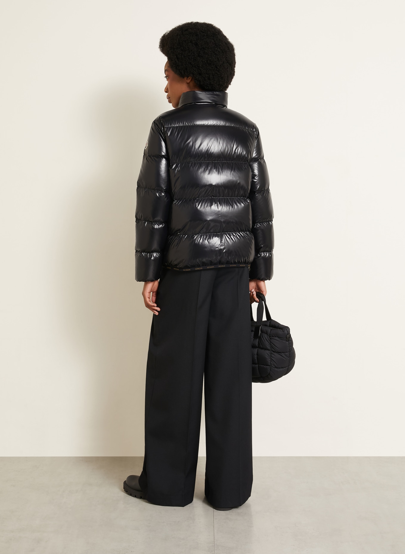 MONCLER Doudoune ABBADIA: NOIR