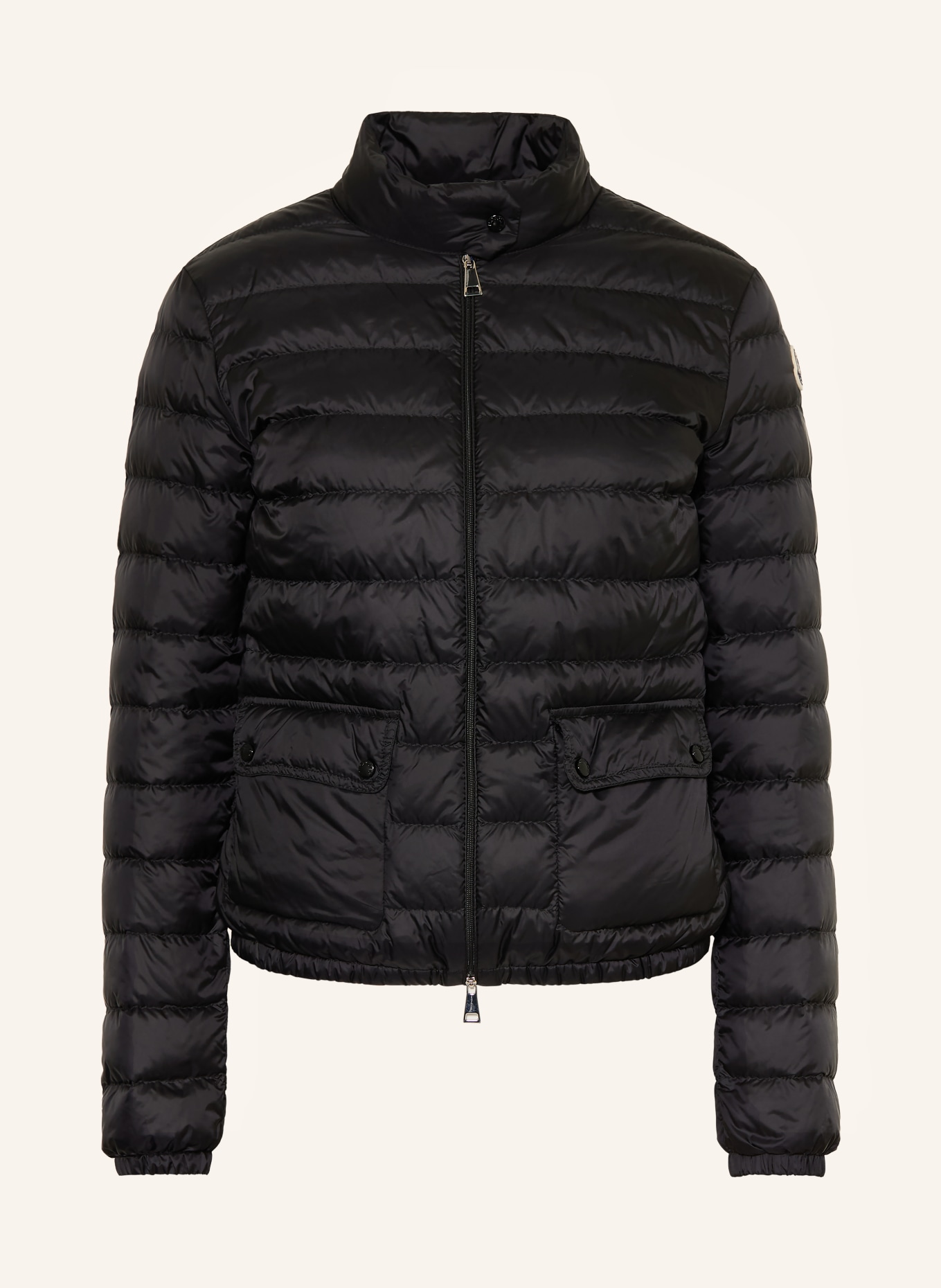 MONCLER Lekka kurtka puchowa LANS: CZARNY