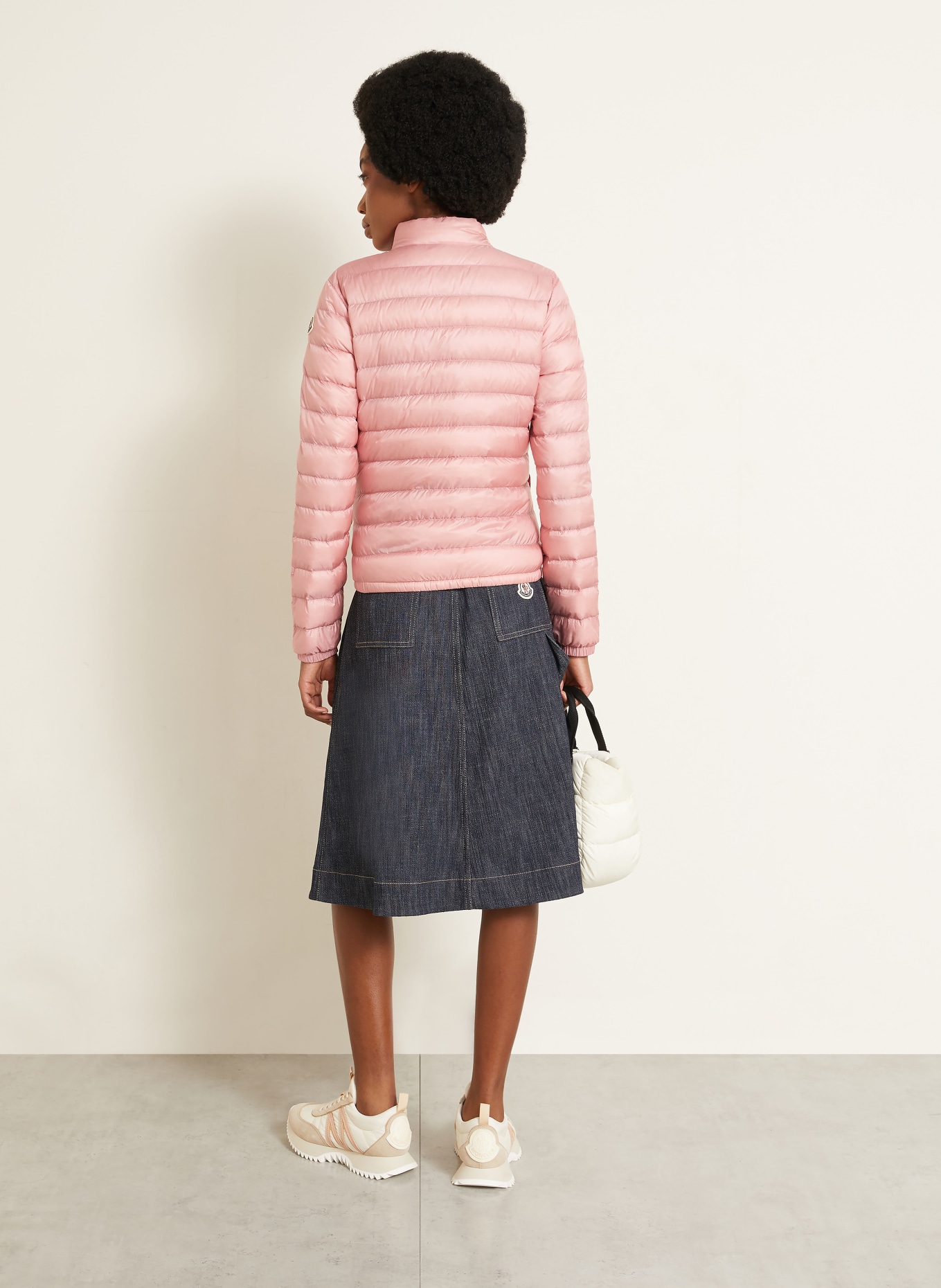 MONCLER Doudoune légère LANS: ROSE