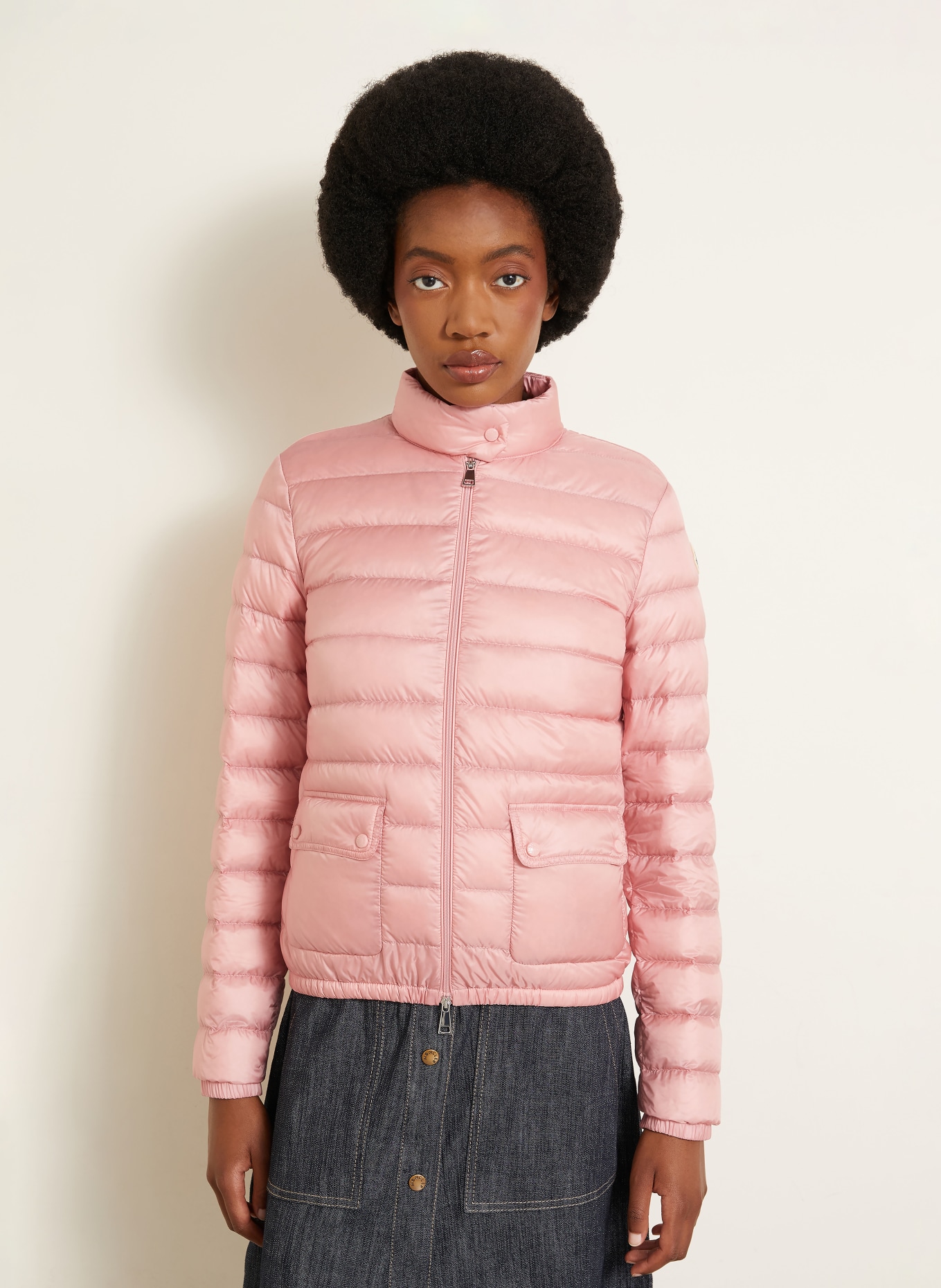 MONCLER Doudoune légère LANS: ROSE