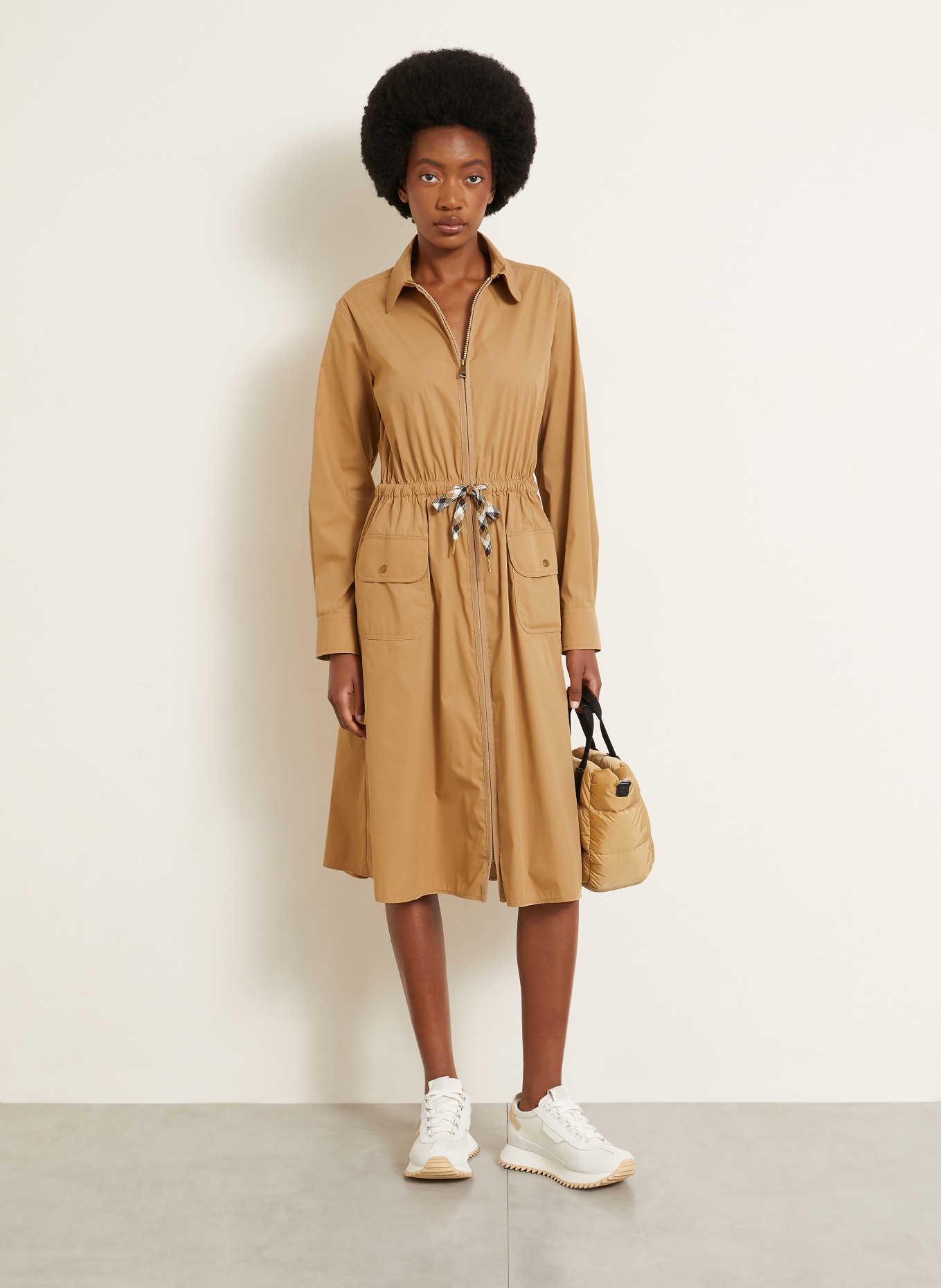 MONCLER Jurk: CAMEL