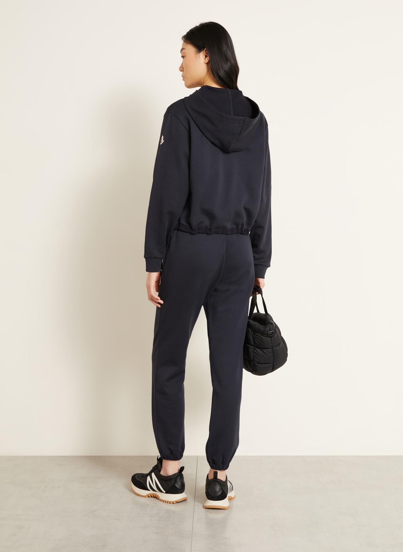 MONCLER Sweat zippé: NOIR