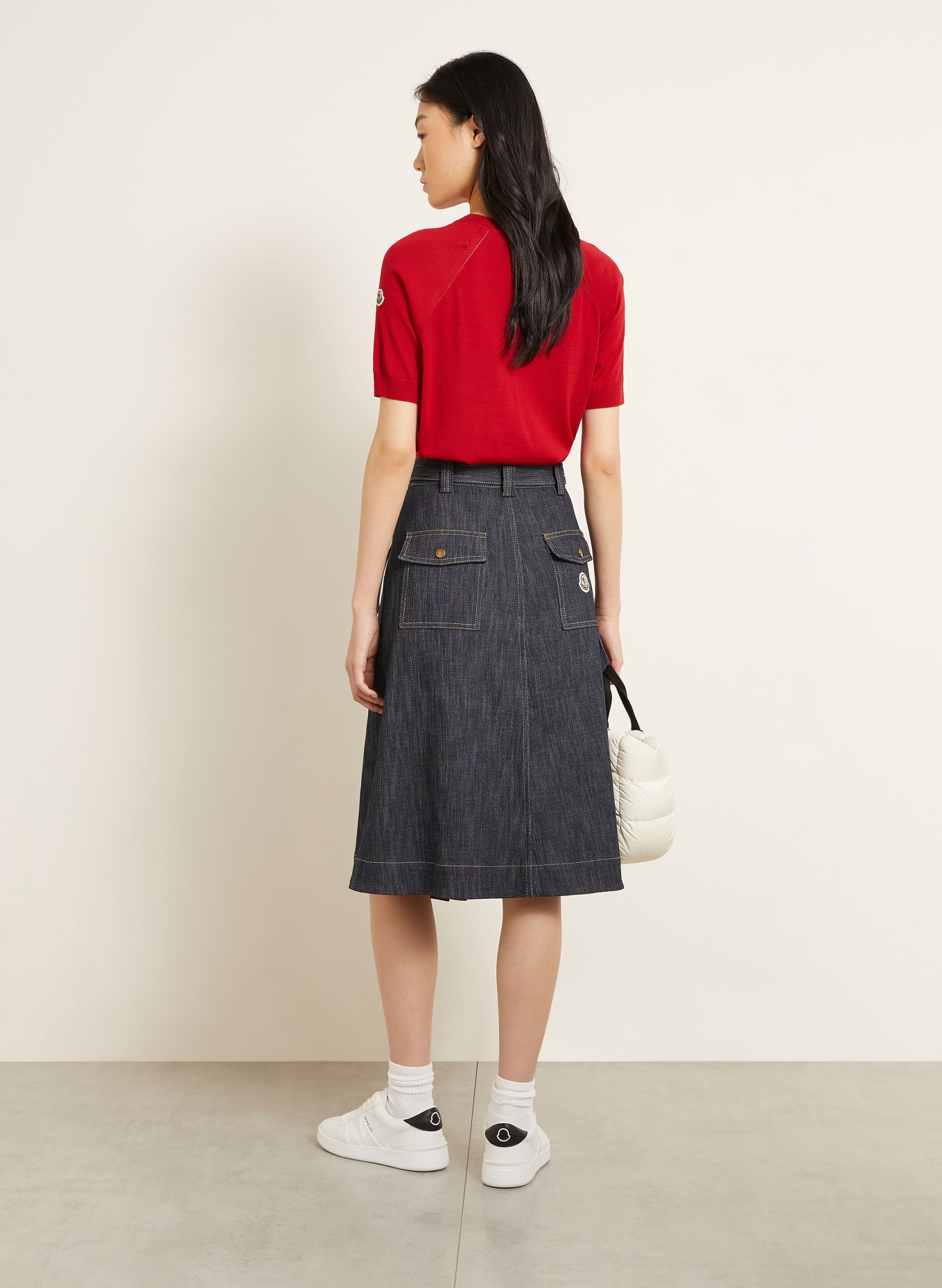 MONCLER Knit shirt: RED
