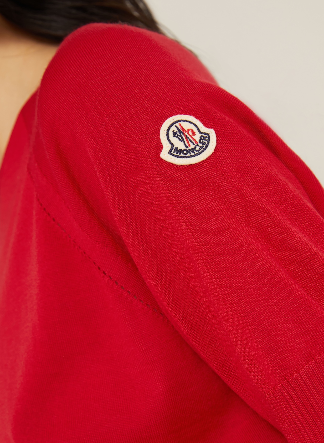 MONCLER Knit shirt: RED