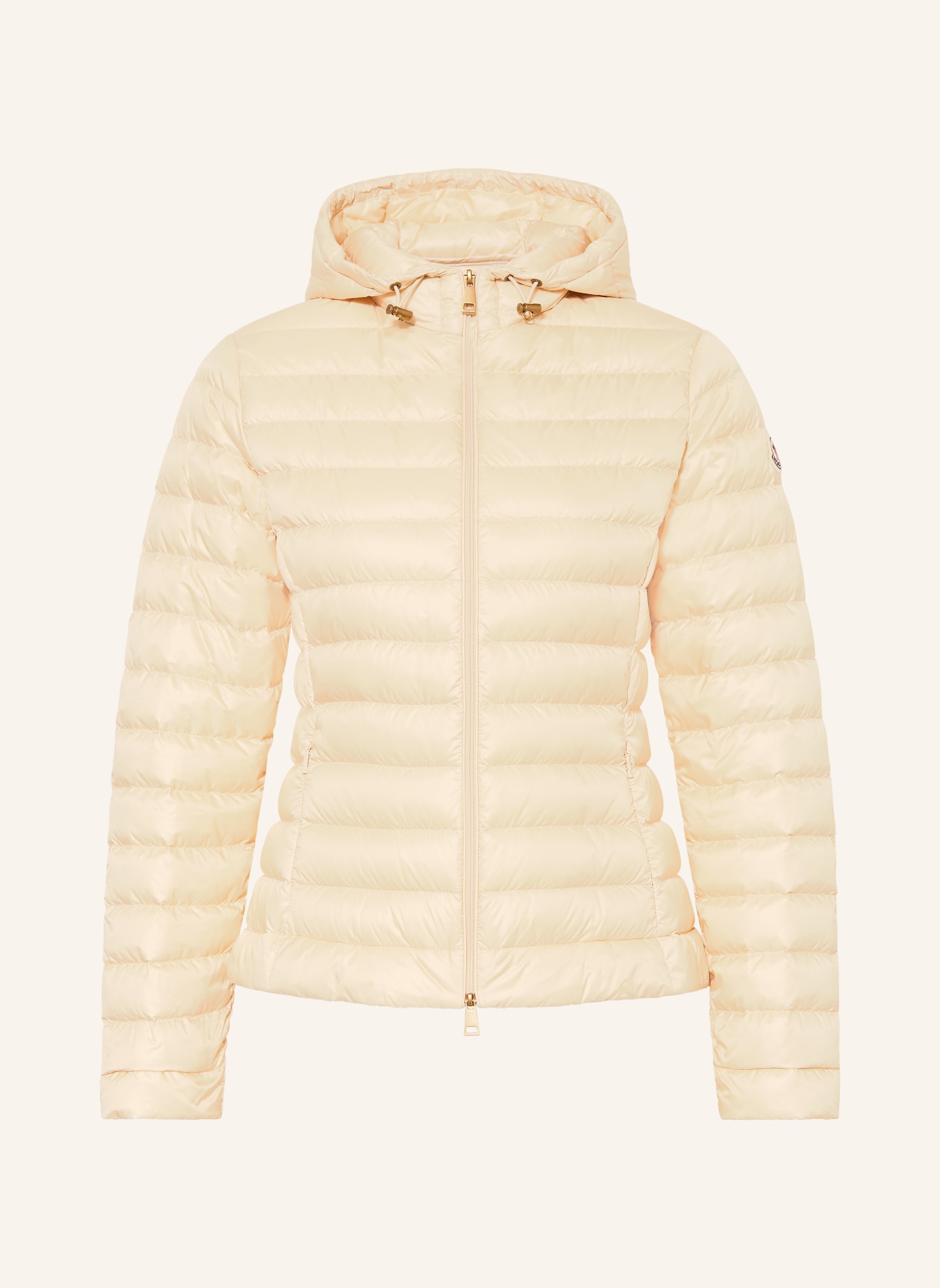 MONCLER Lightweight donsjas IGELHOOD: BEIGE