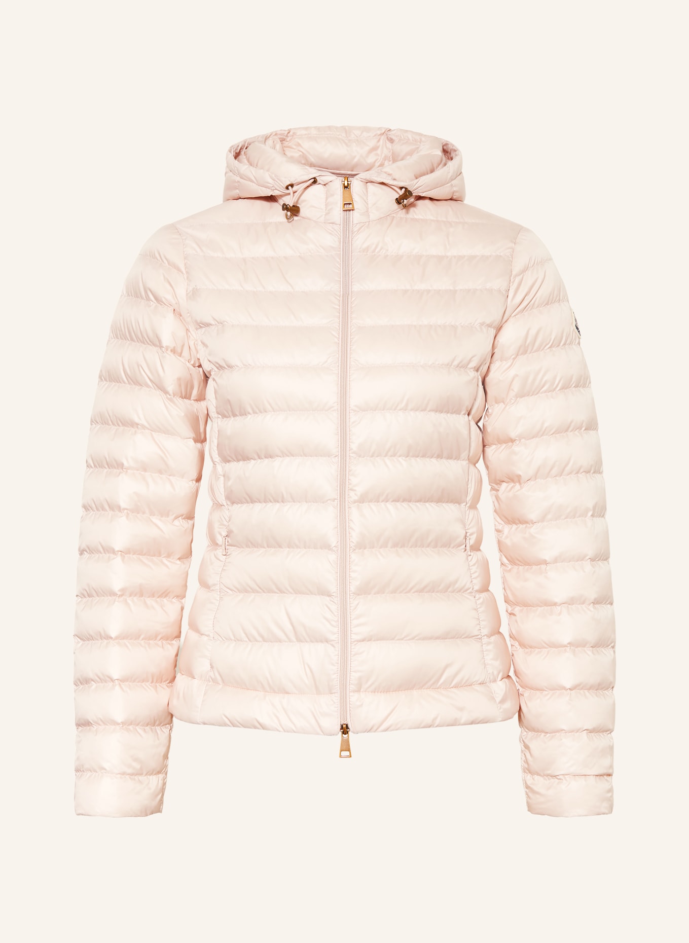 MONCLER Lightweight donsjas IGELHOOD: ROSÉ