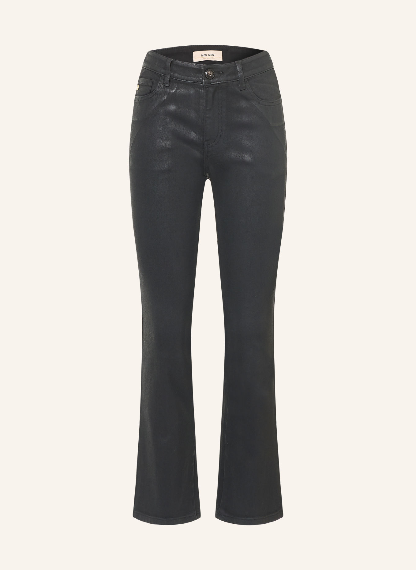 MOS MOSH Broek MMASHLEY: ZWART