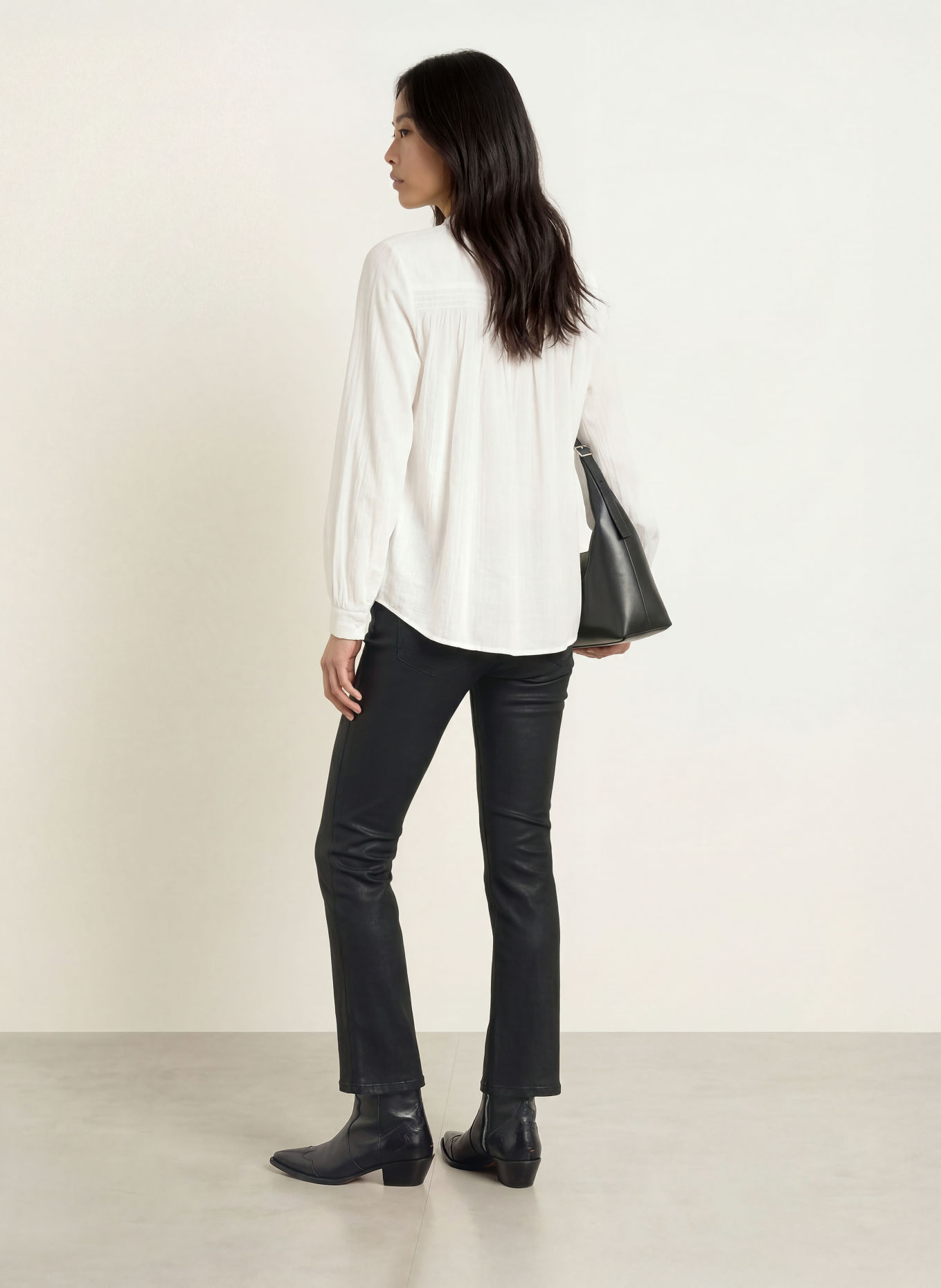 MOS MOSH Broek MMASHLEY: ZWART