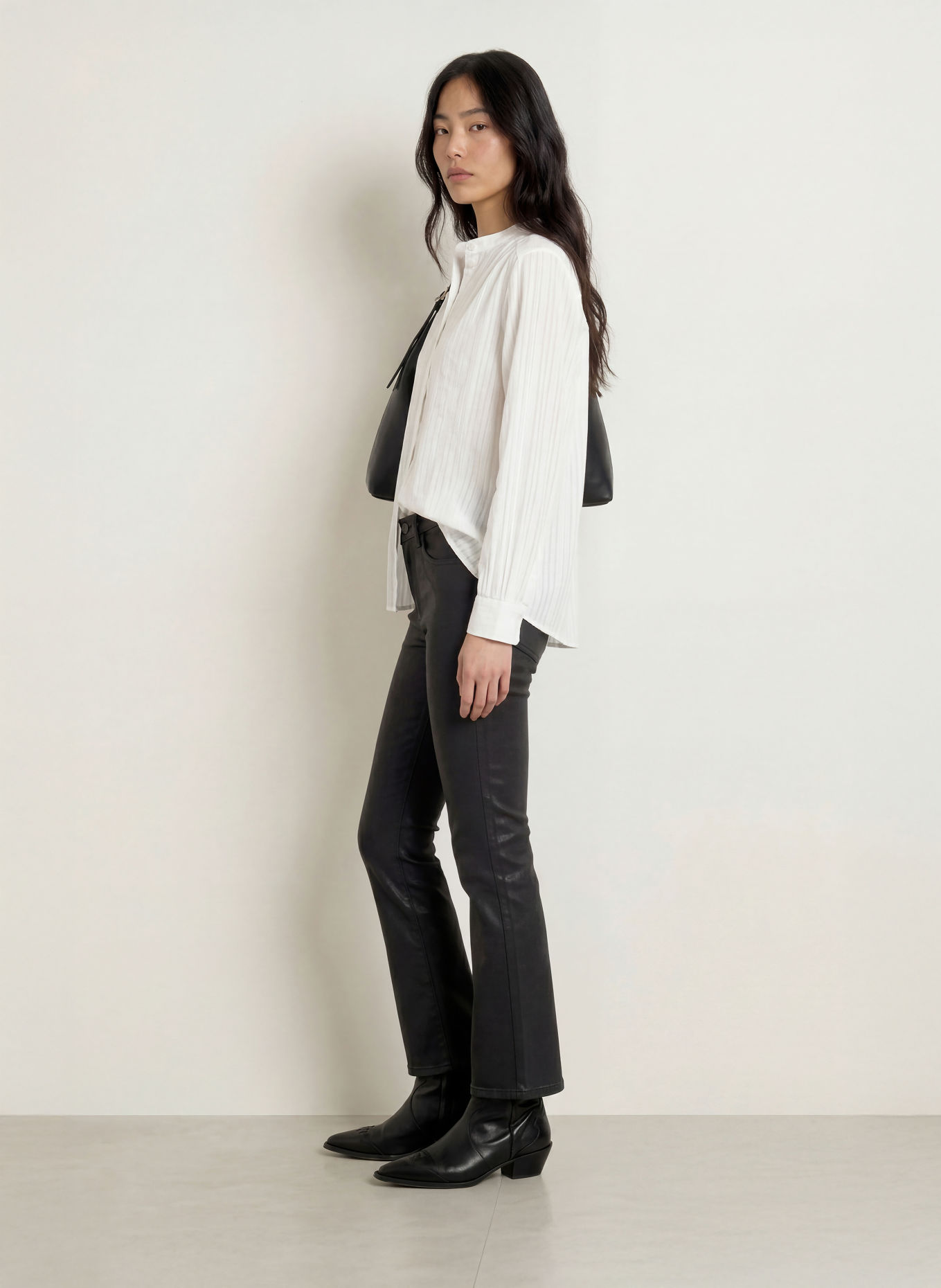 MOS MOSH Broek MMASHLEY: ZWART