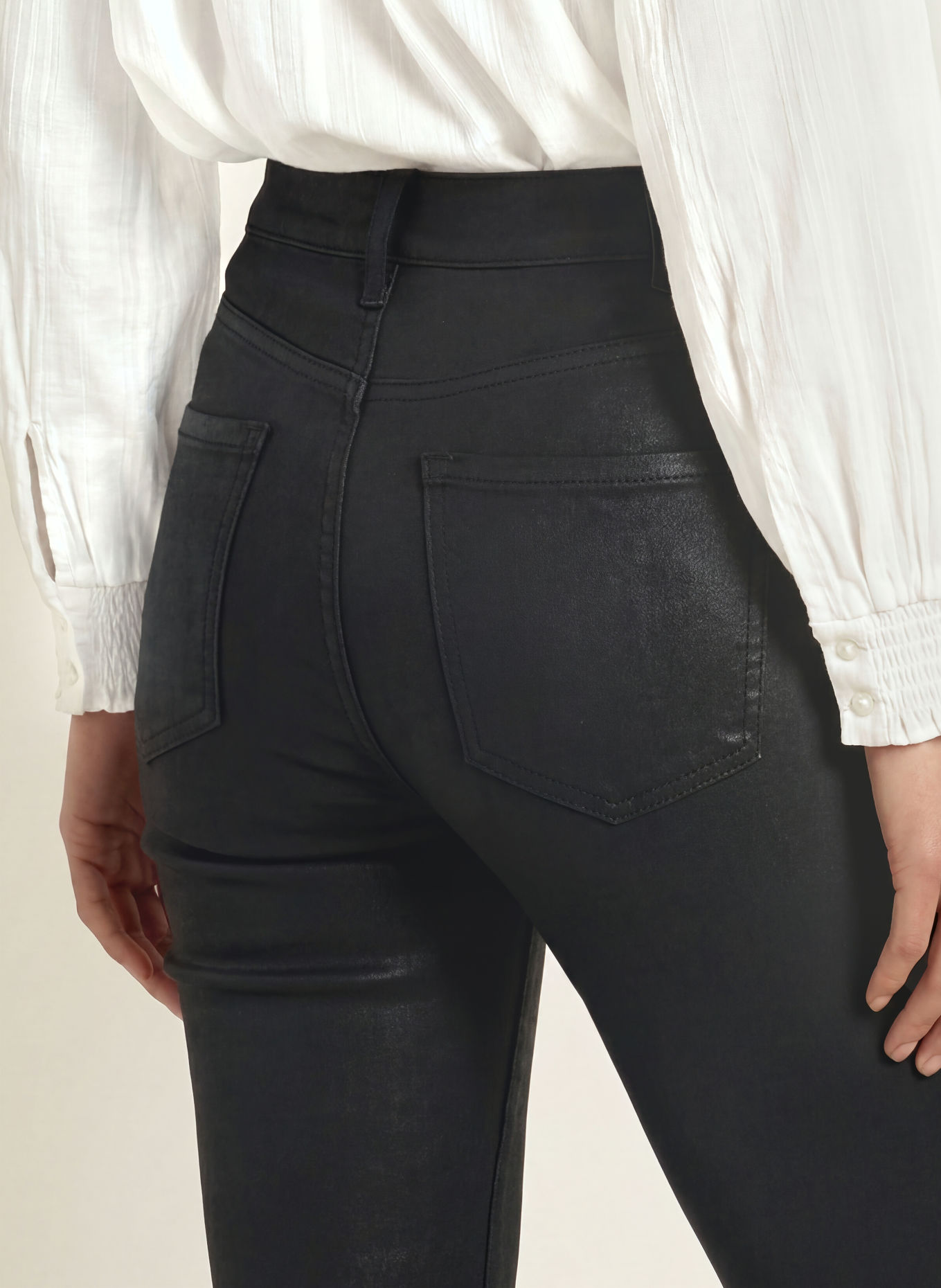 MOS MOSH Broek MMASHLEY: ZWART