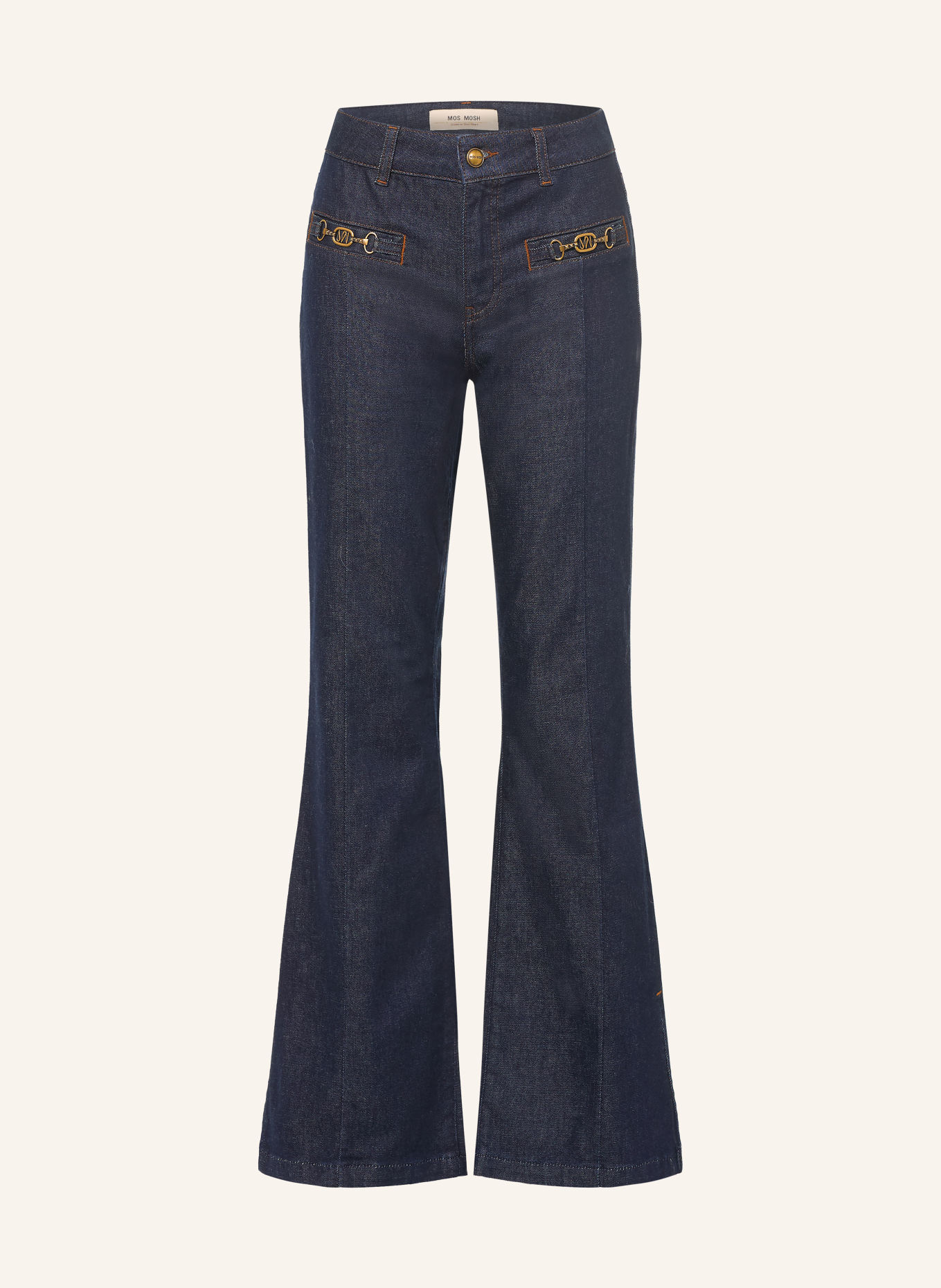 MOS MOSH Flared jeans MMMARLENA VOLARIS: 447 DARK BLUE