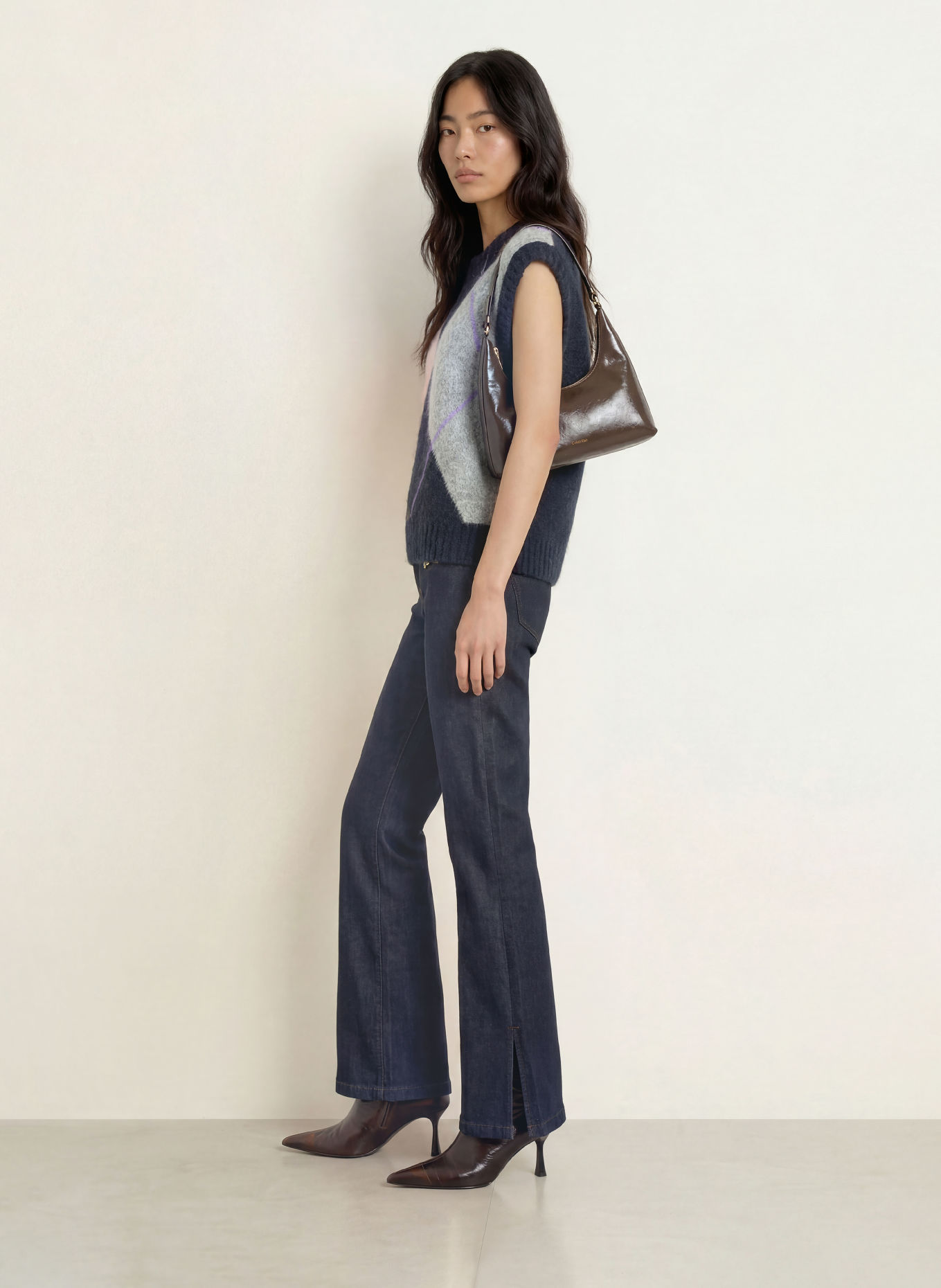 MOS MOSH Flared jeans MMMARLENA VOLARIS: 447 DARK BLUE