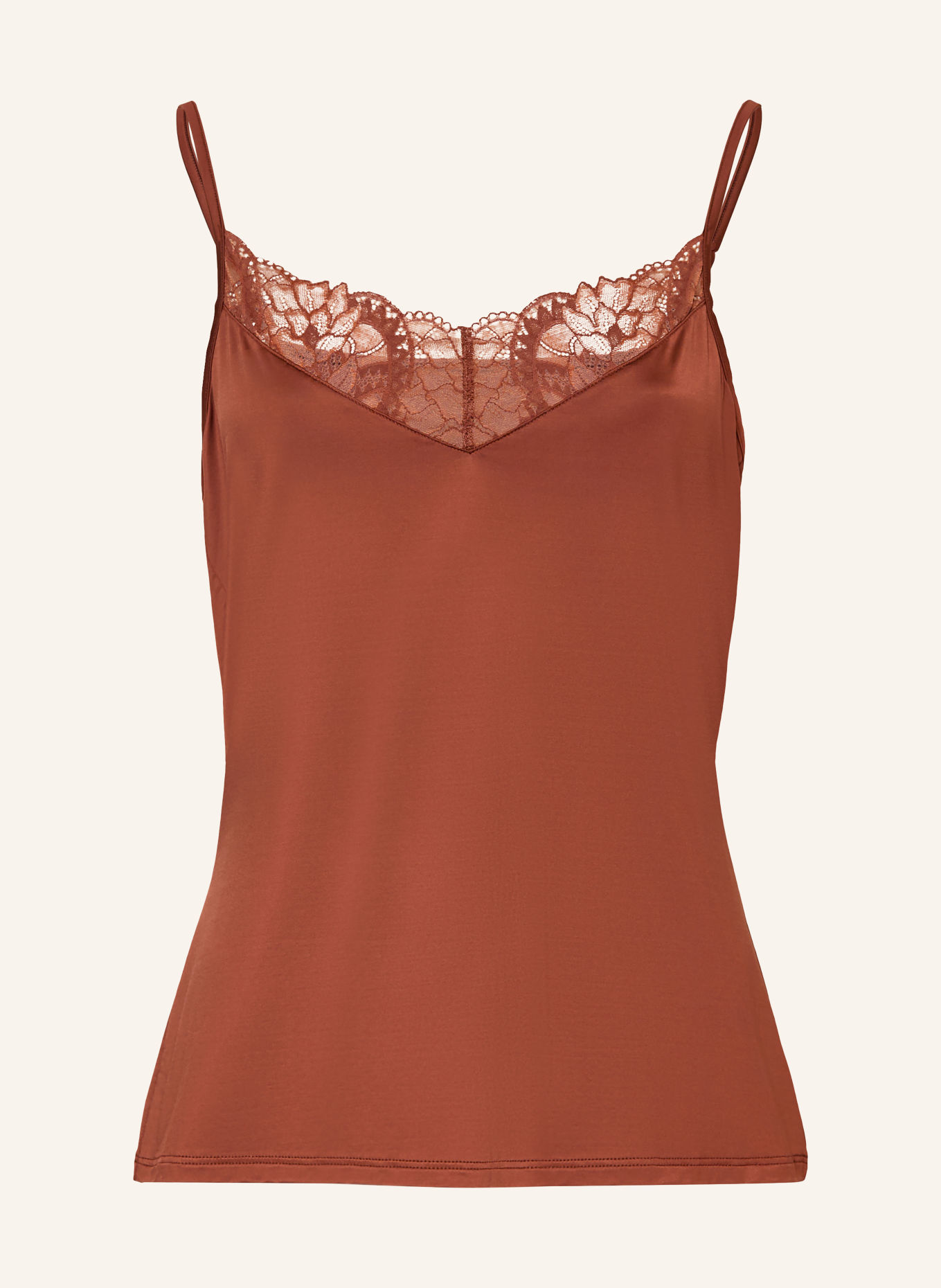 HANRO AZELIA Top: DARK ORANGE