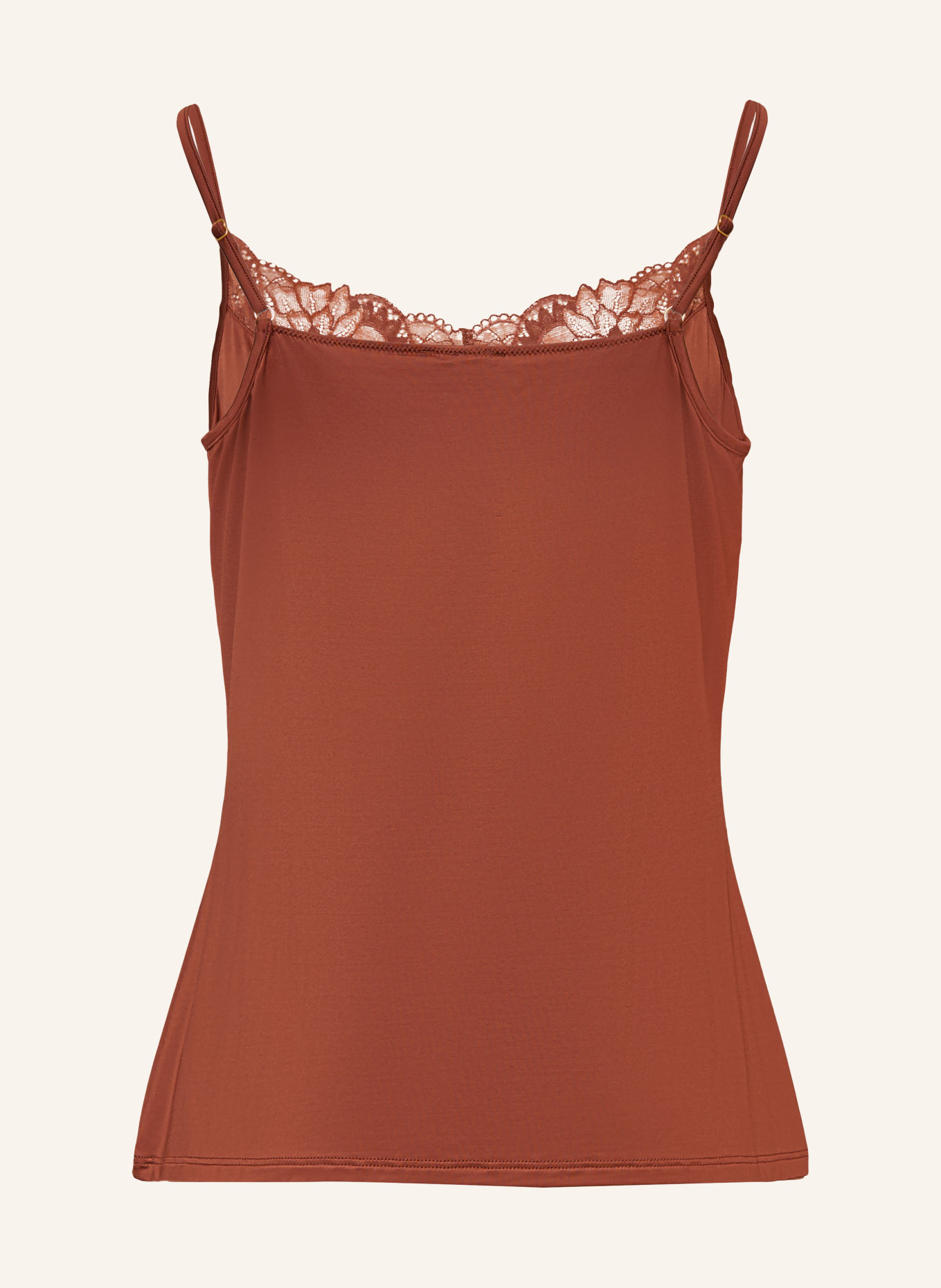 HANRO AZELIA Top: DARK ORANGE