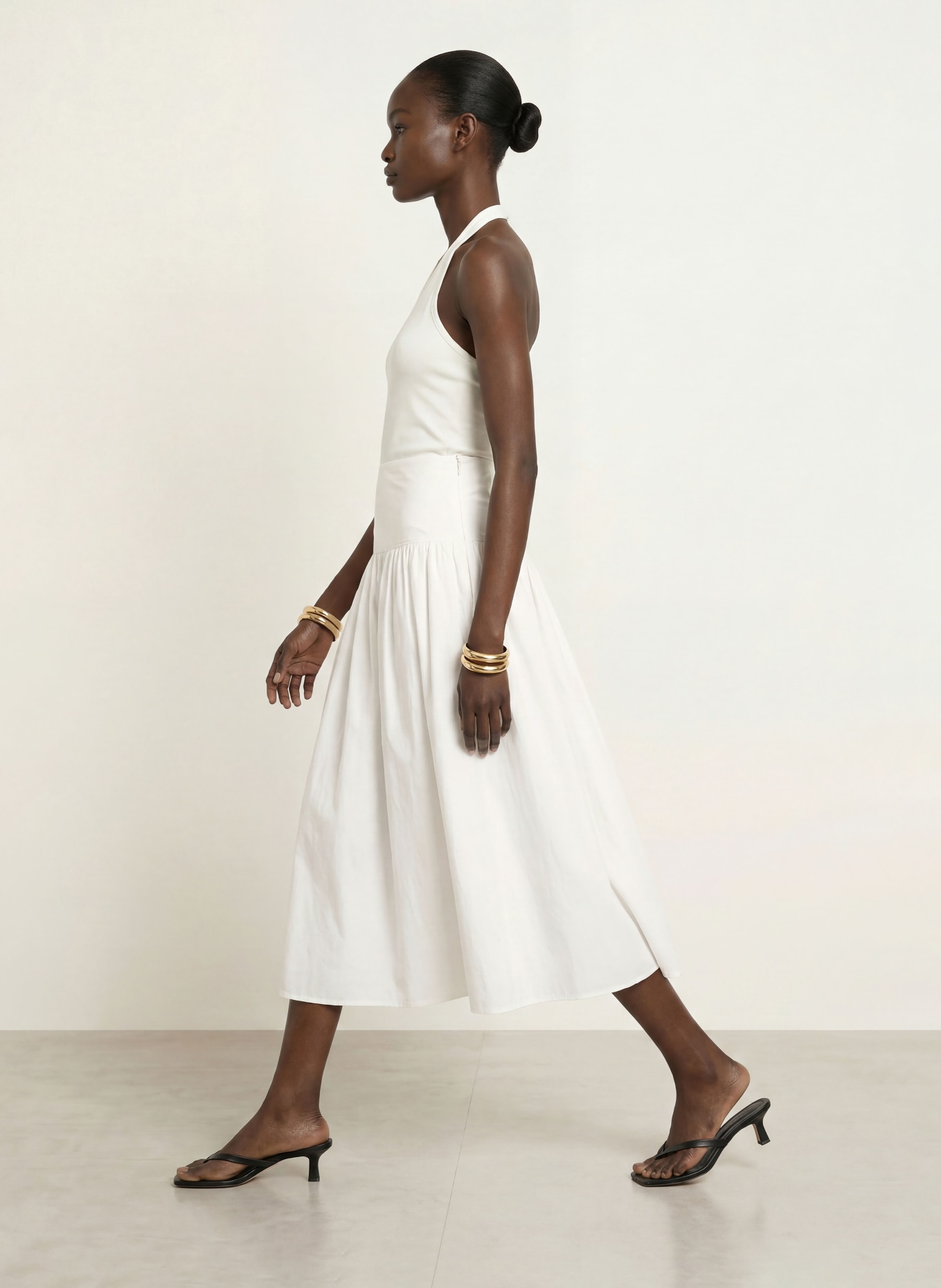 ARKET Skirt: WHITE