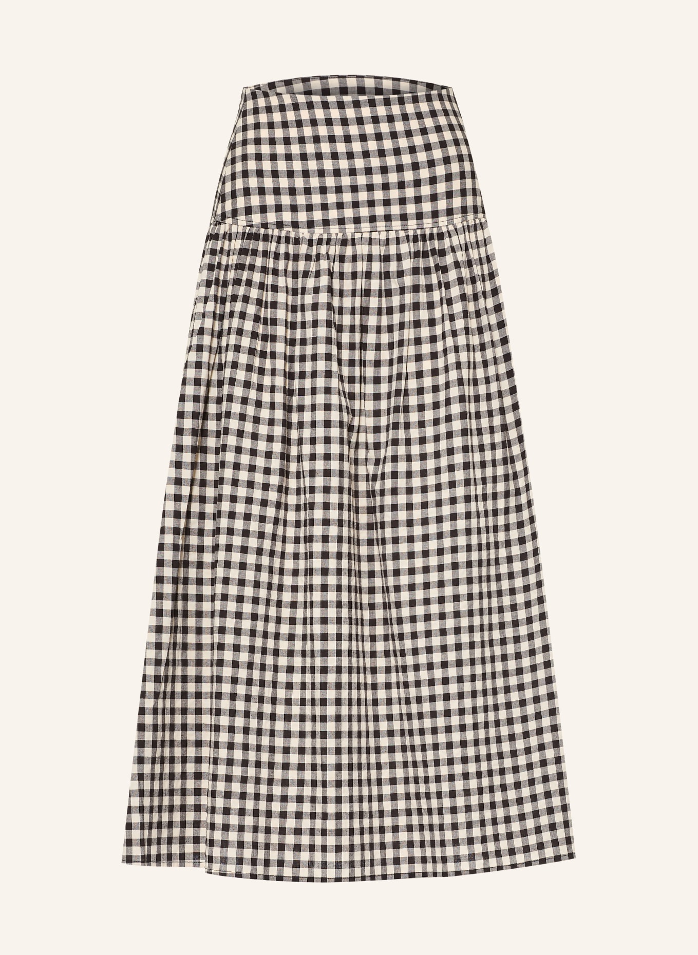 ARKET Jupe: NOIR / BLANC