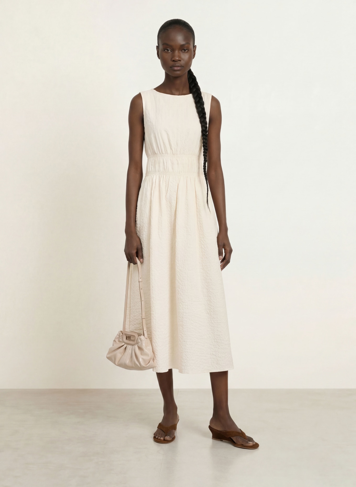 ARKET Kleid: CREME