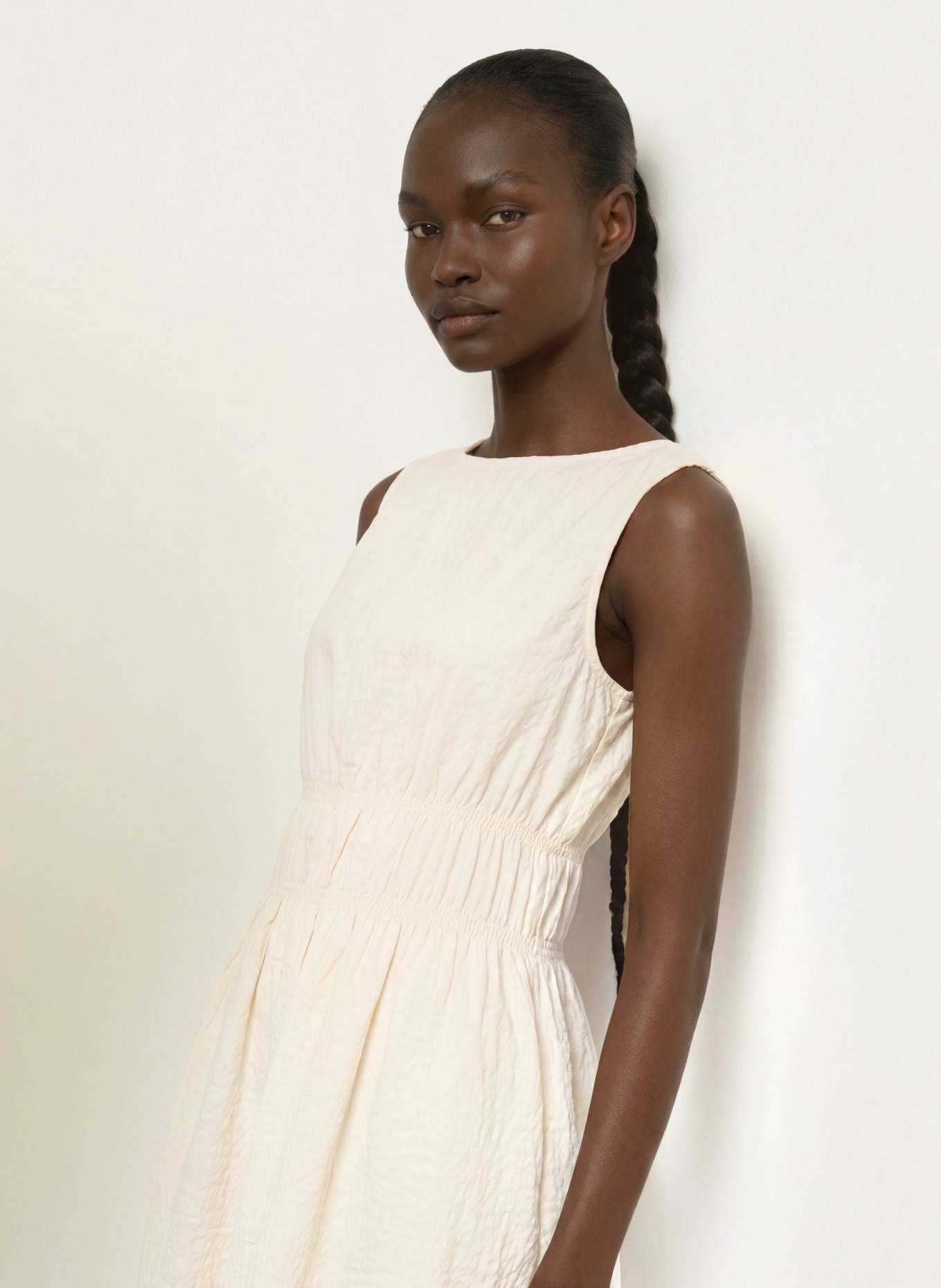 ARKET Kleid: CREME