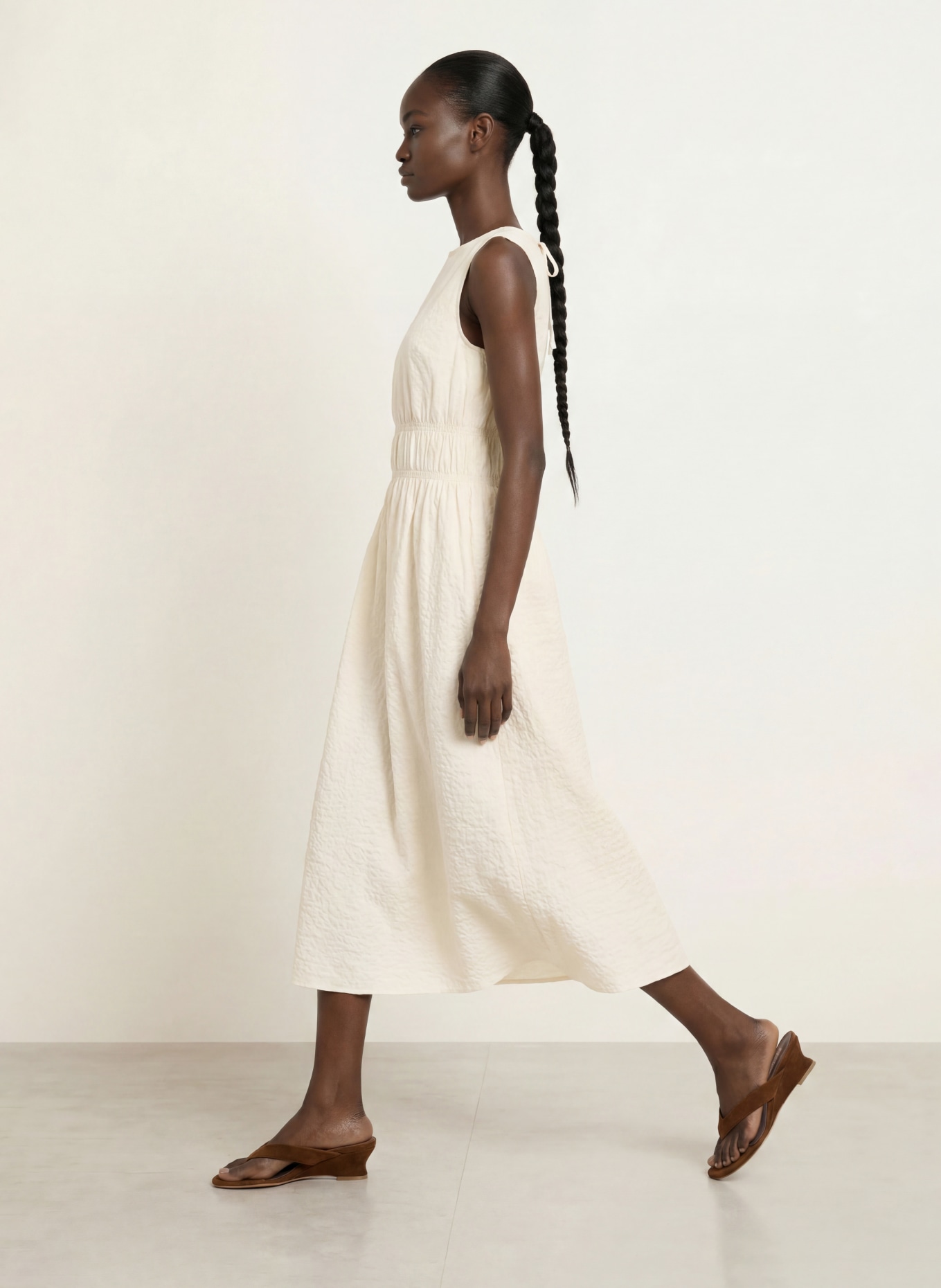 ARKET Kleid: CREME