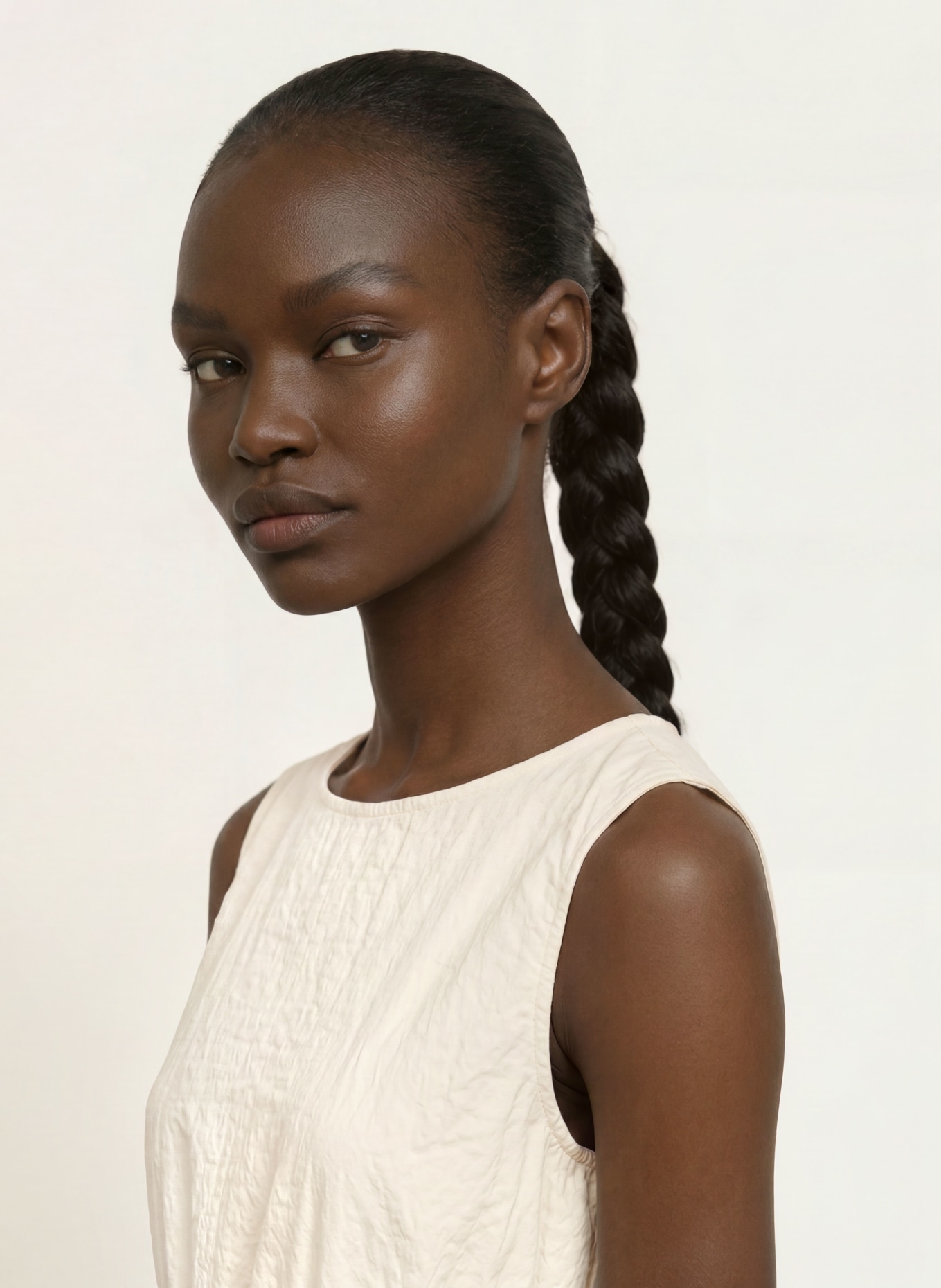 ARKET Kleid: CREME