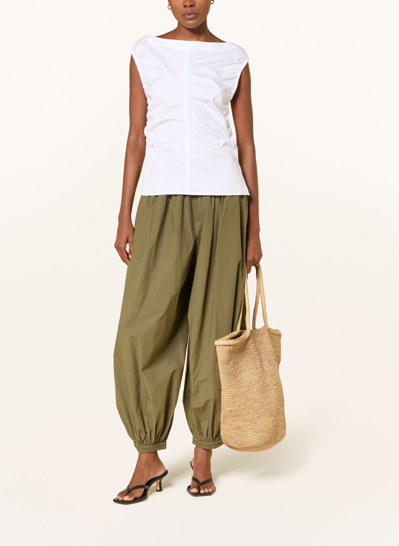 ARKET ANYCIA Beach bag: BEIGE