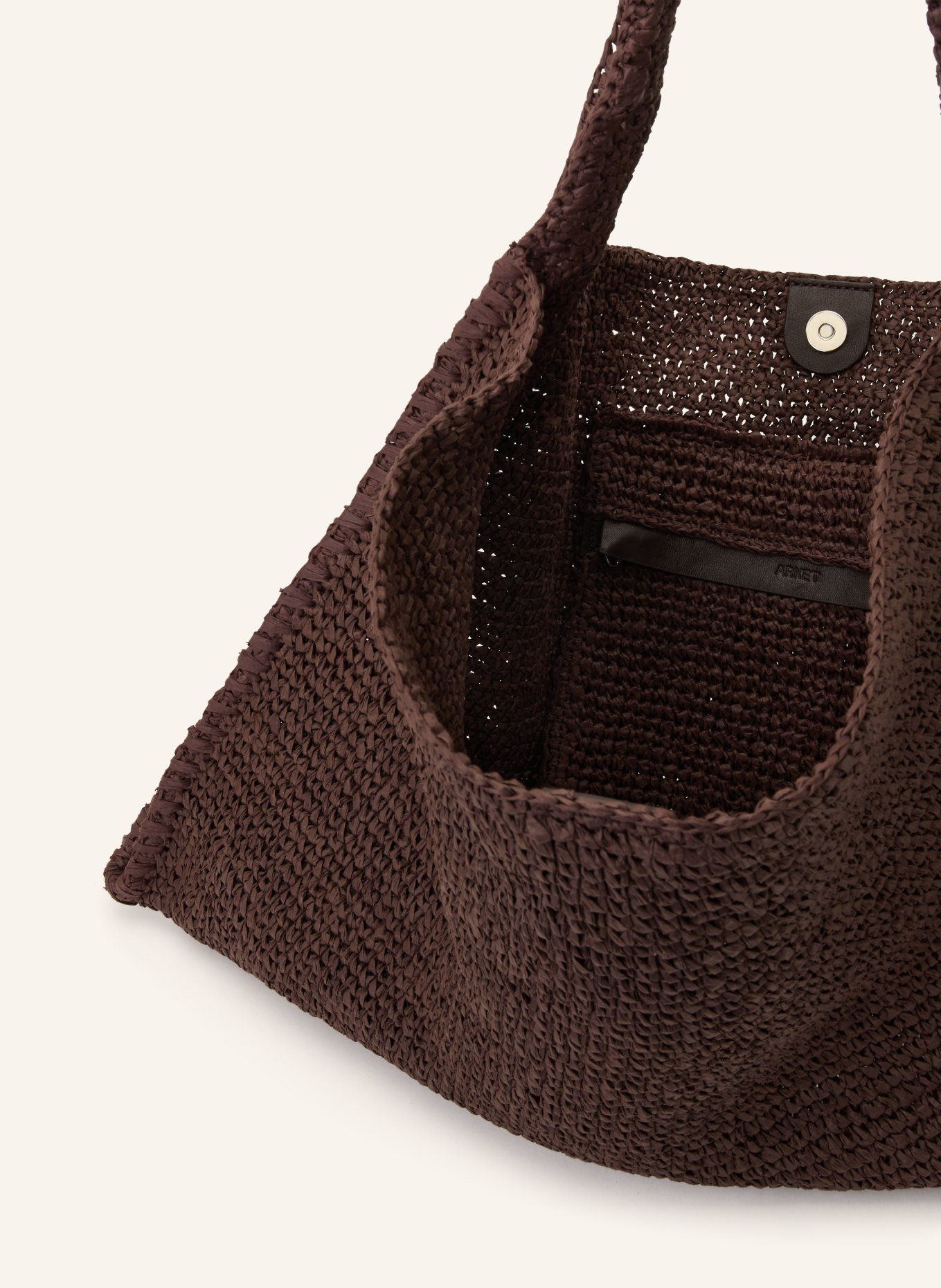 ARKET Beuteltasche ALME: DUNKELBRAUN