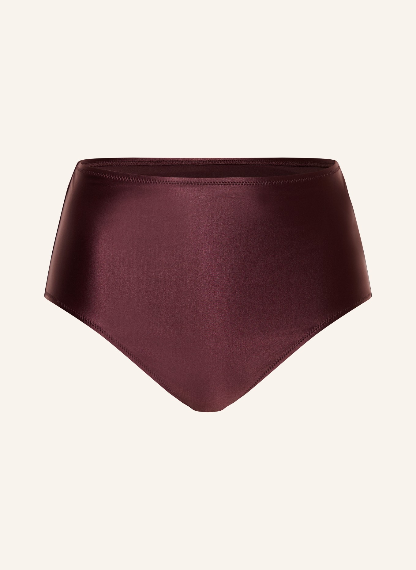 ARKET Dół od bikini z wysokim stanem: CIEMNOCZERWONY