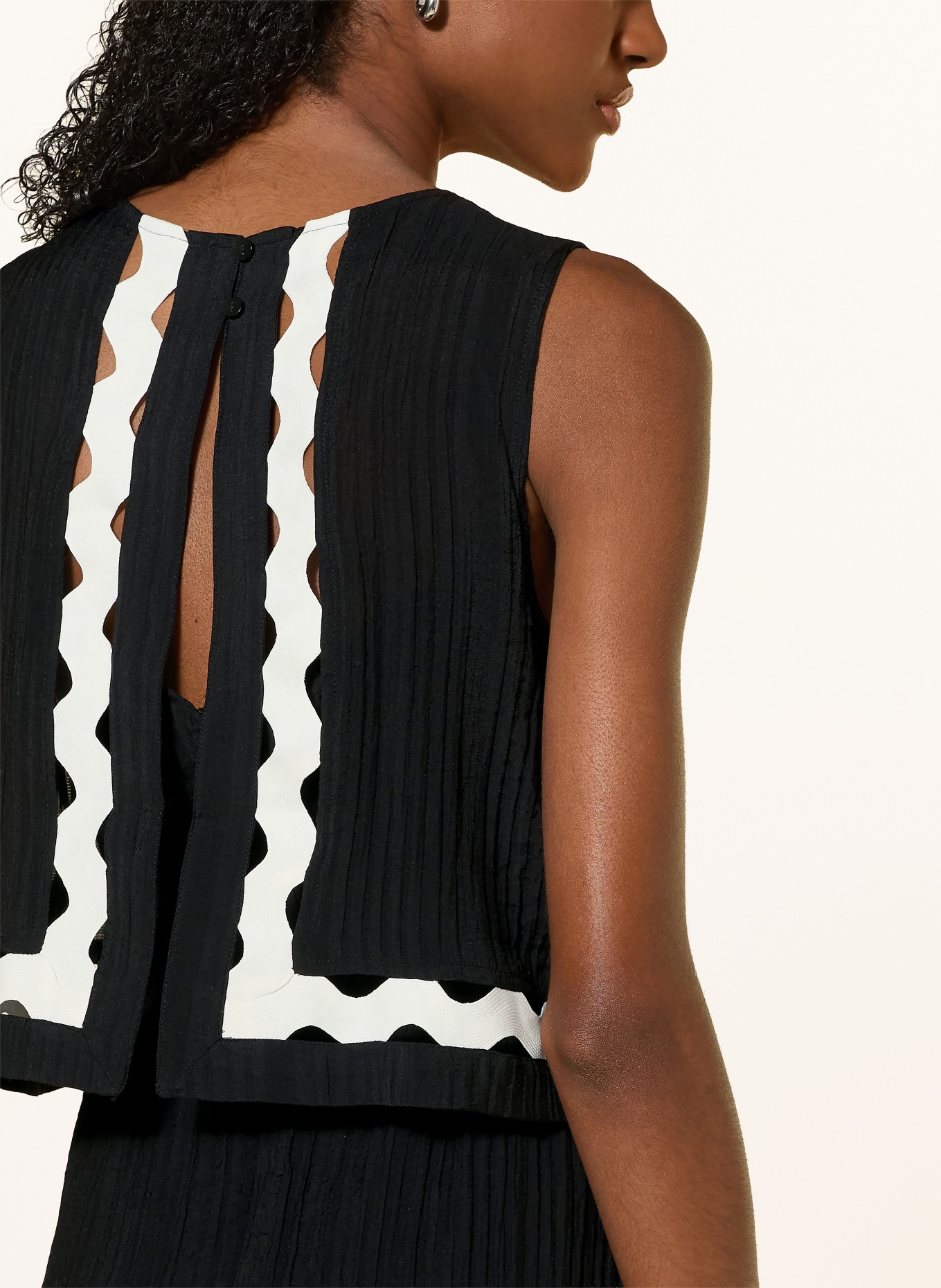 Phase Eight CLAIRE Dress: BLACK / WHITE