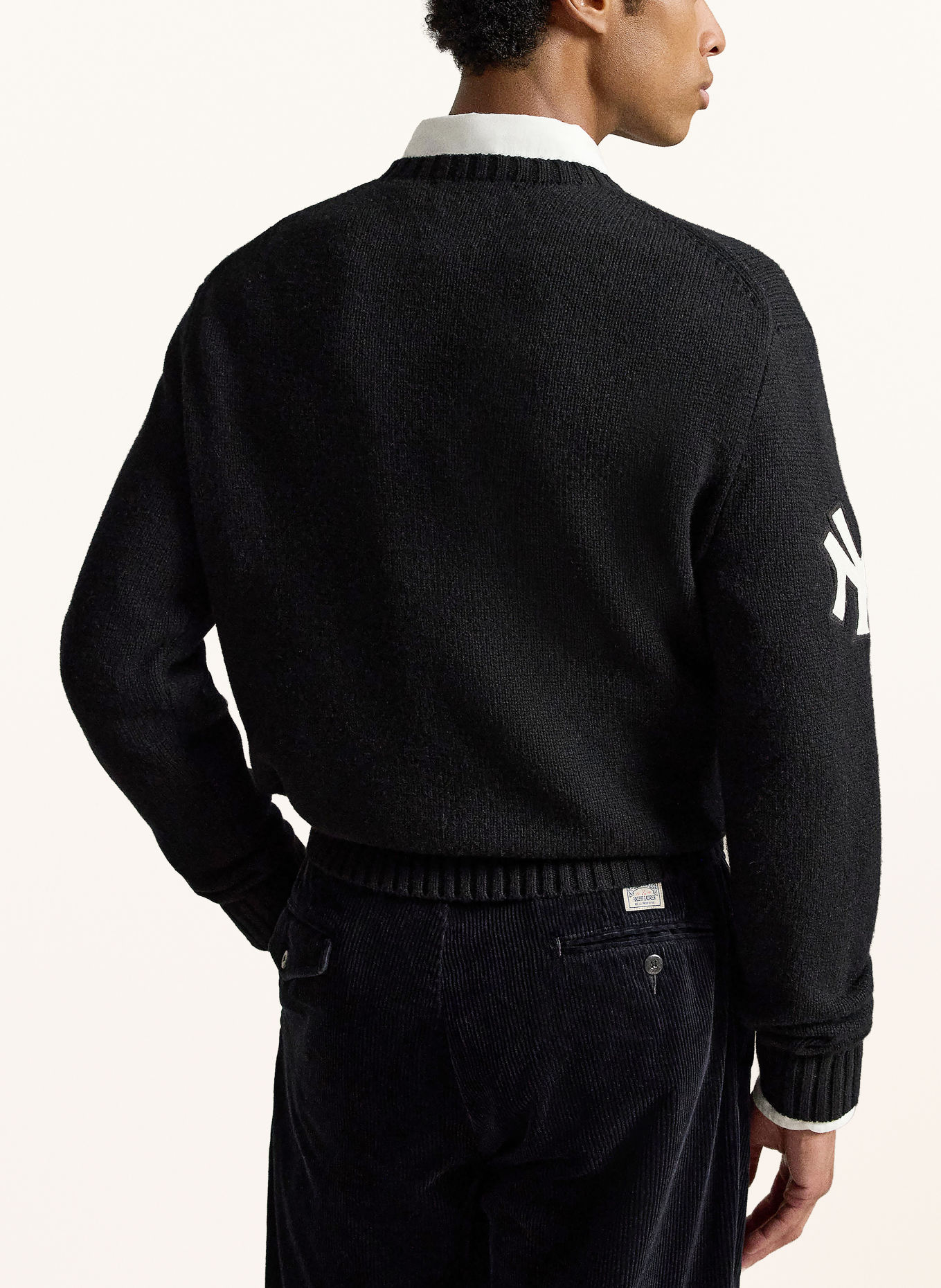 POLO RALPH LAUREN Sweater: BLACK / BROWN / GRAY