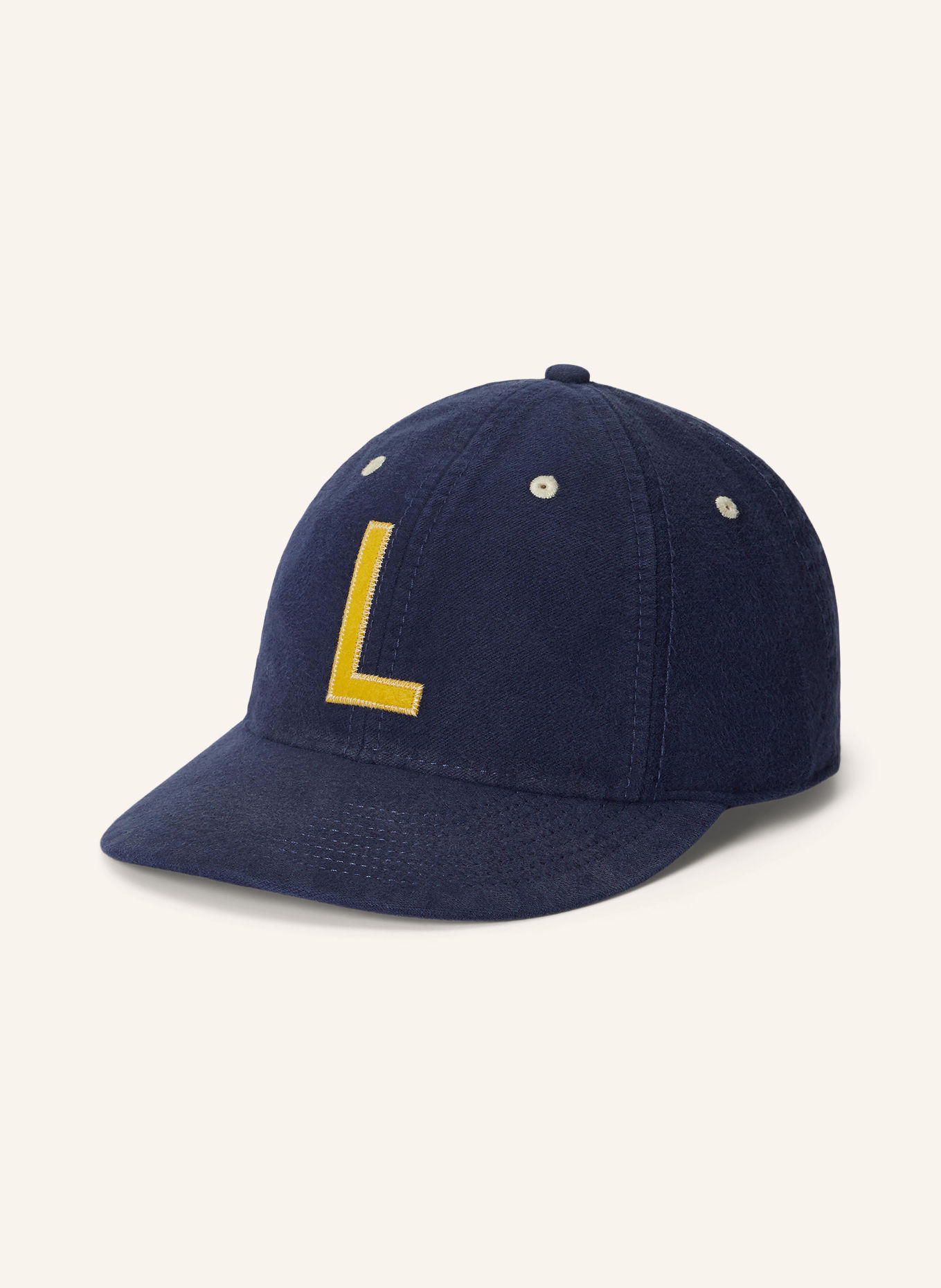 POLO RALPH LAUREN Cap: DARK BLUE / YELLOW