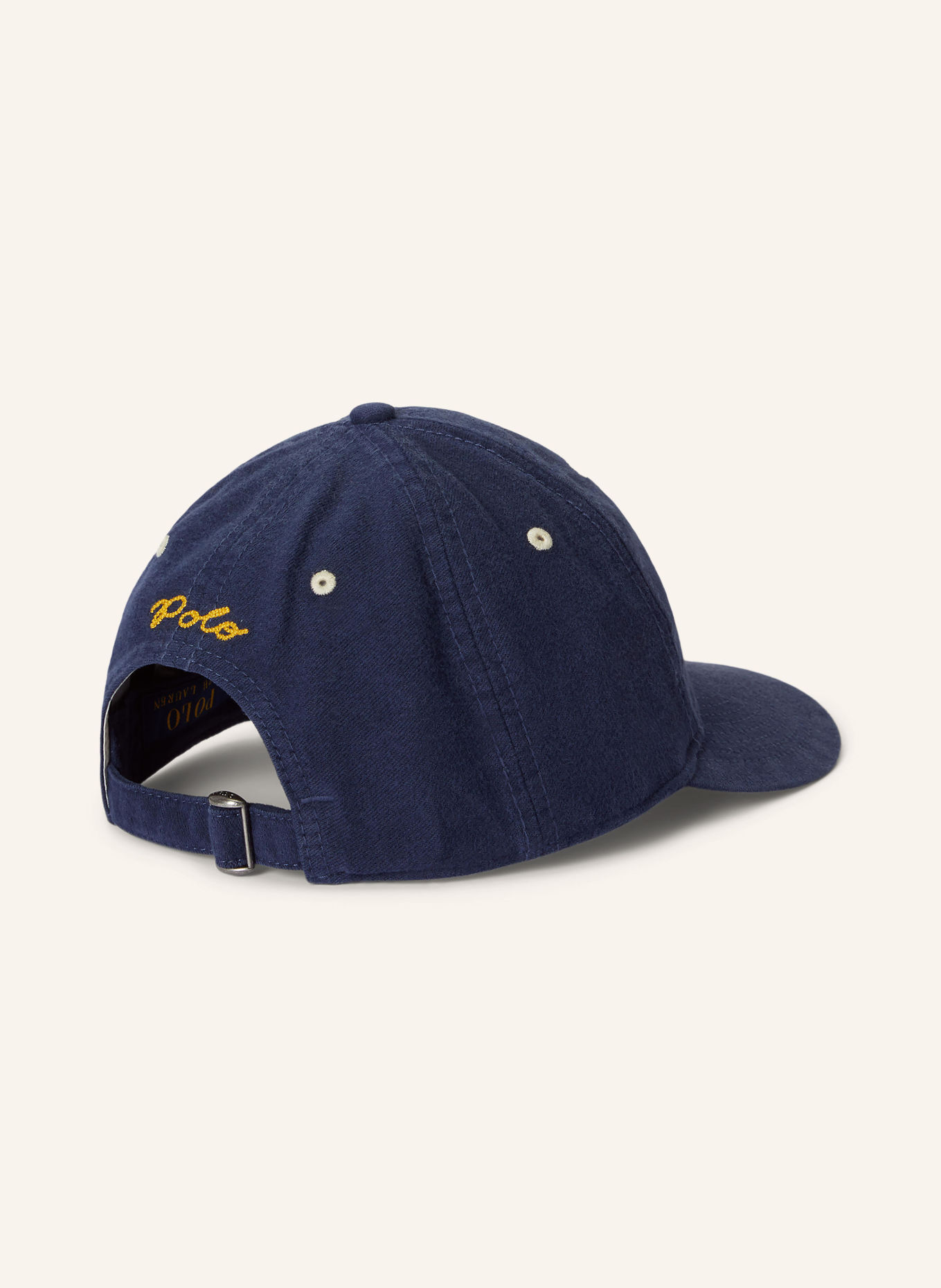 POLO RALPH LAUREN Cap: DARK BLUE / YELLOW