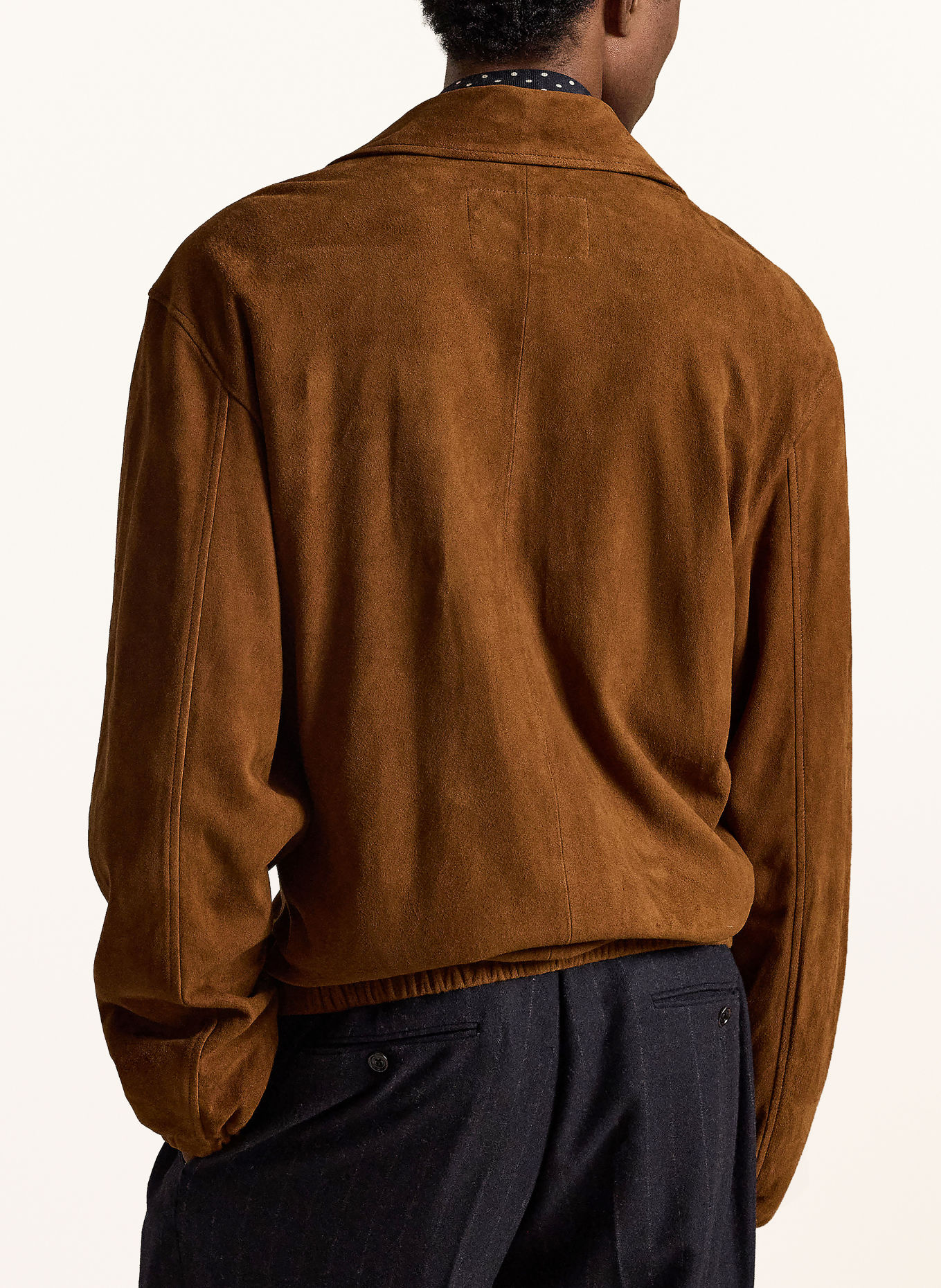 POLO RALPH LAUREN Lederjacke: COGNAC