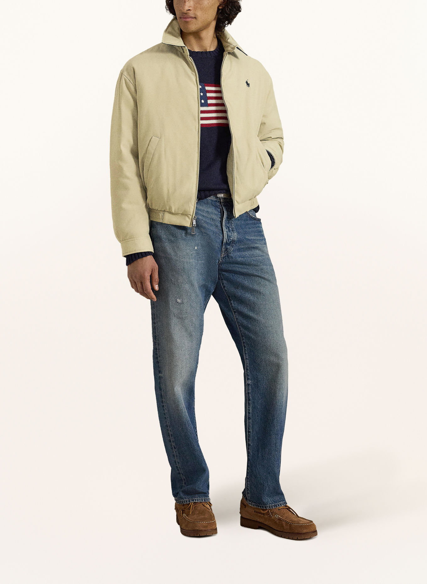 POLO RALPH LAUREN Lightweight down jacket: BEIGE
