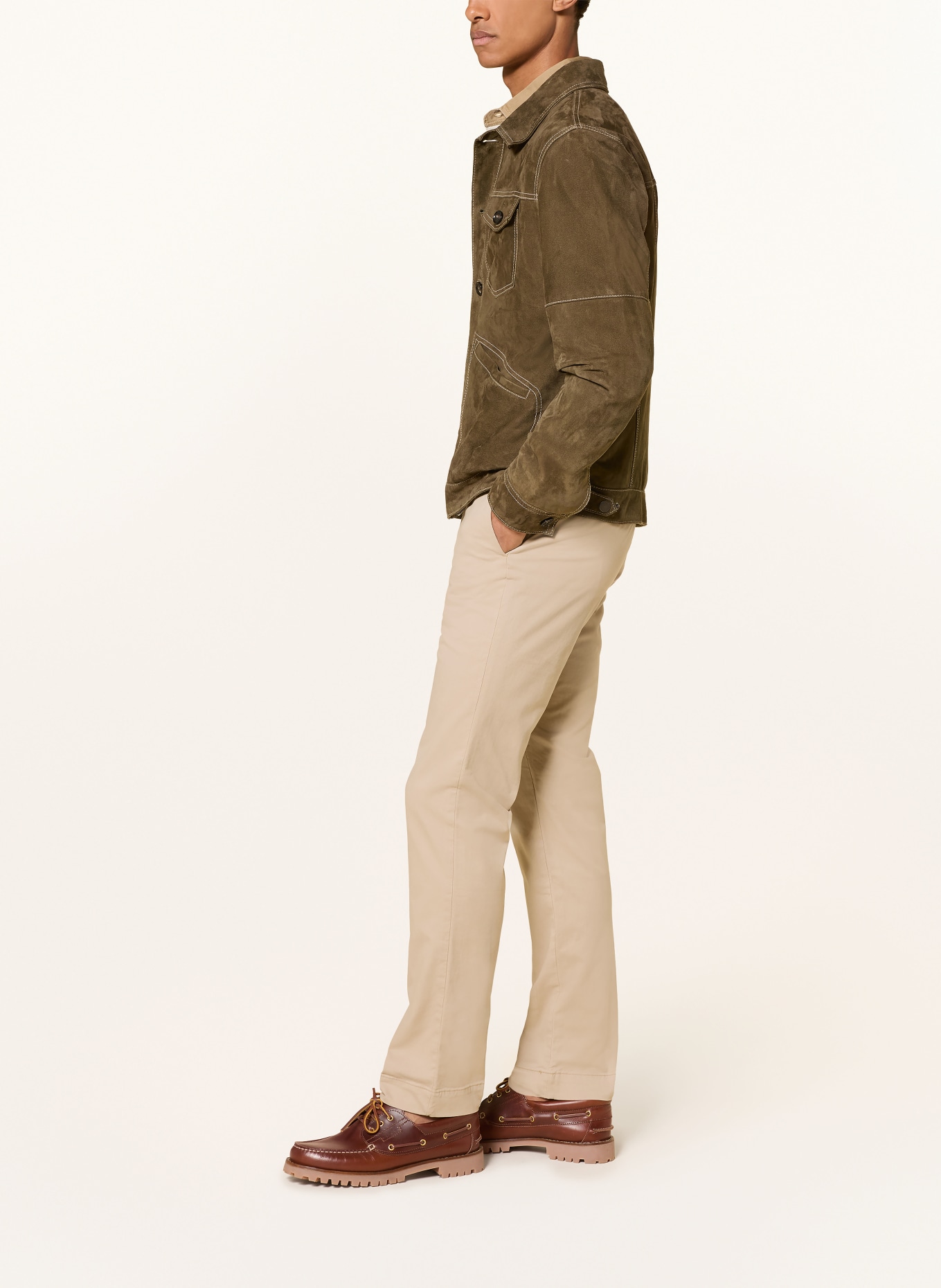 POLO RALPH LAUREN Slim-fit chinos: BEIGE