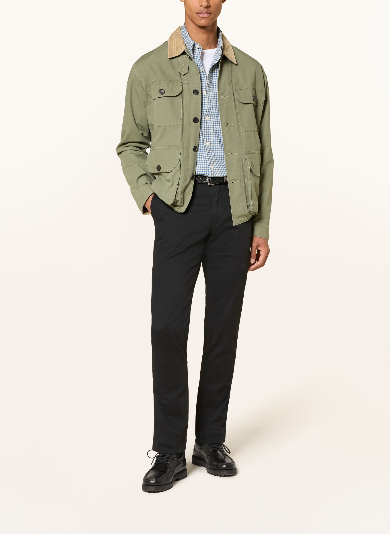POLO RALPH LAUREN Slim-fit chinos: BLACK