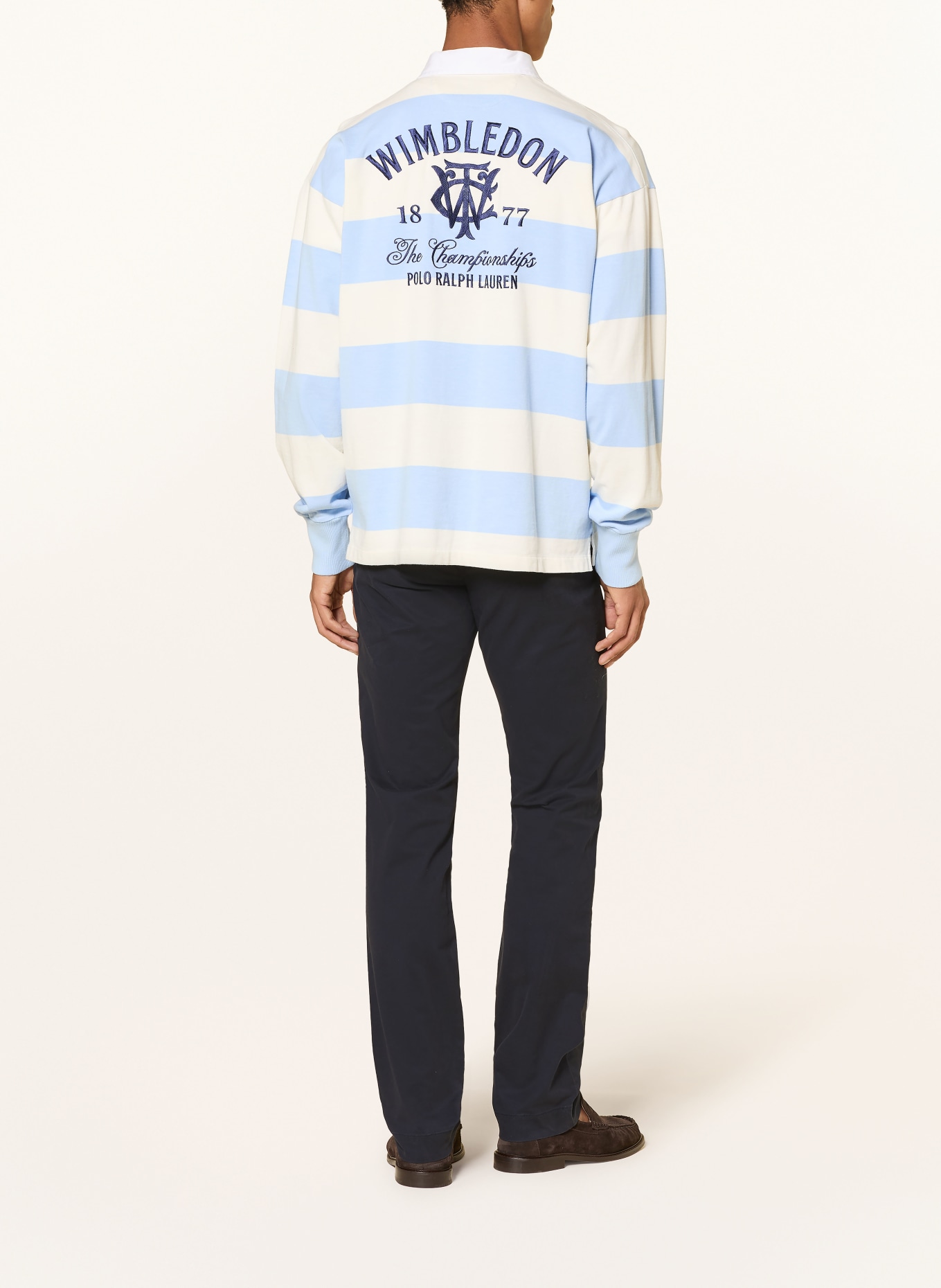 POLO RALPH LAUREN Slim-fit chinos: DARK BLUE