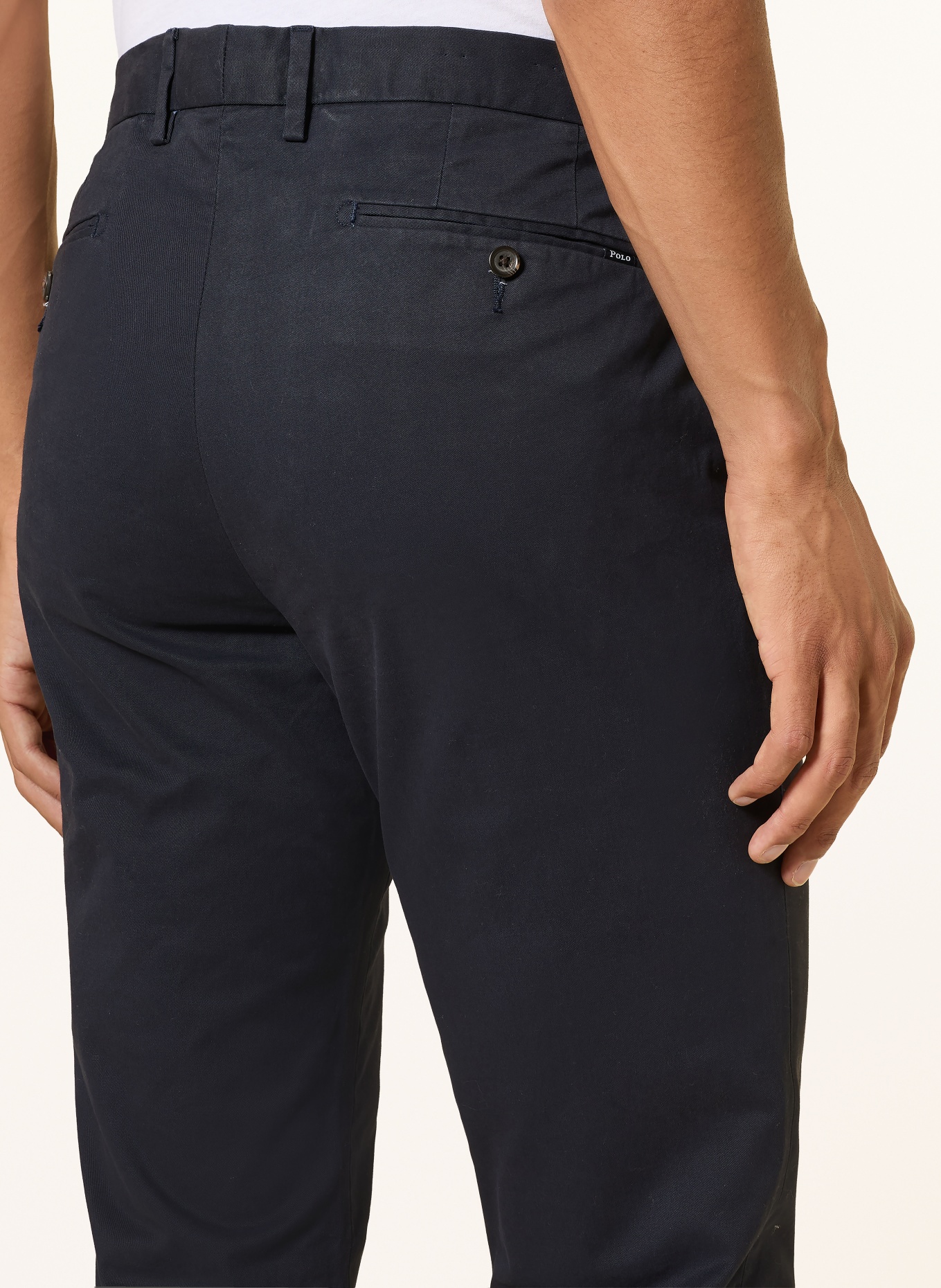 POLO RALPH LAUREN Slim-fit chinos: DARK BLUE