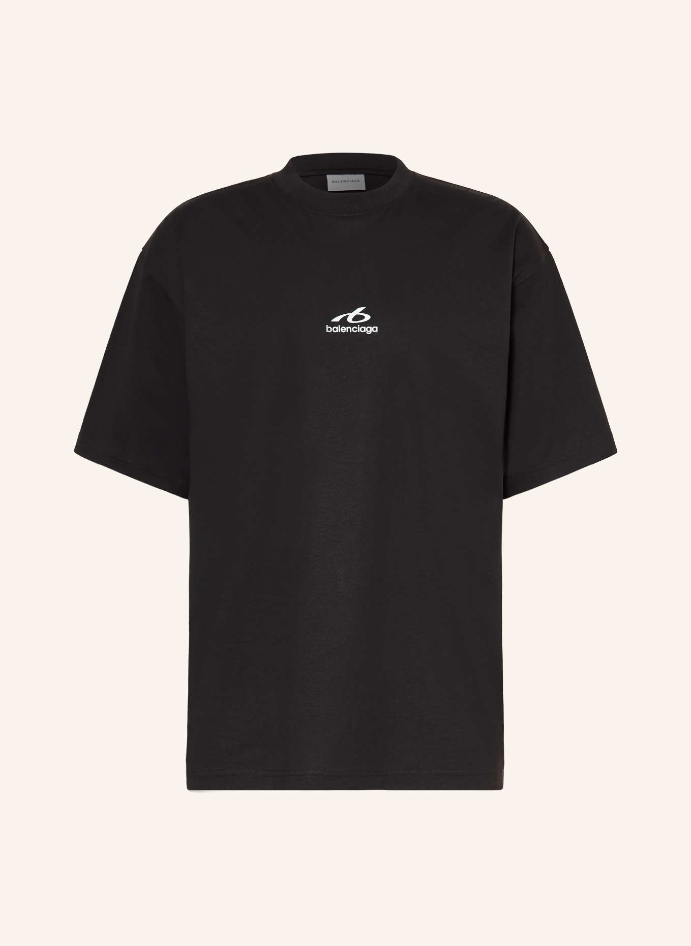 BALENCIAGA T-Shirt: SCHWARZ / SILBER
