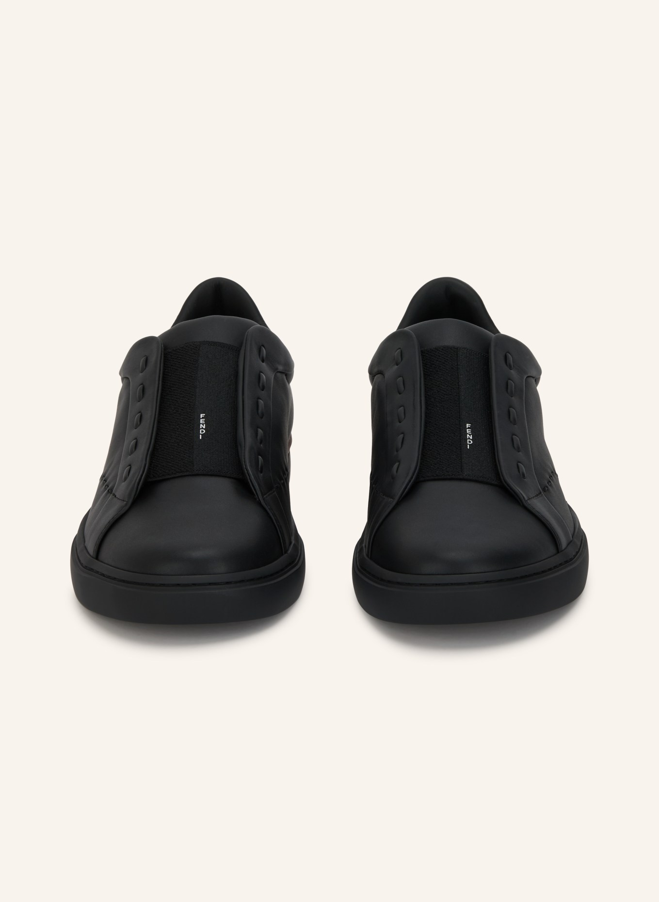 FENDI Instapsneakers FENDI CITY: ZWART