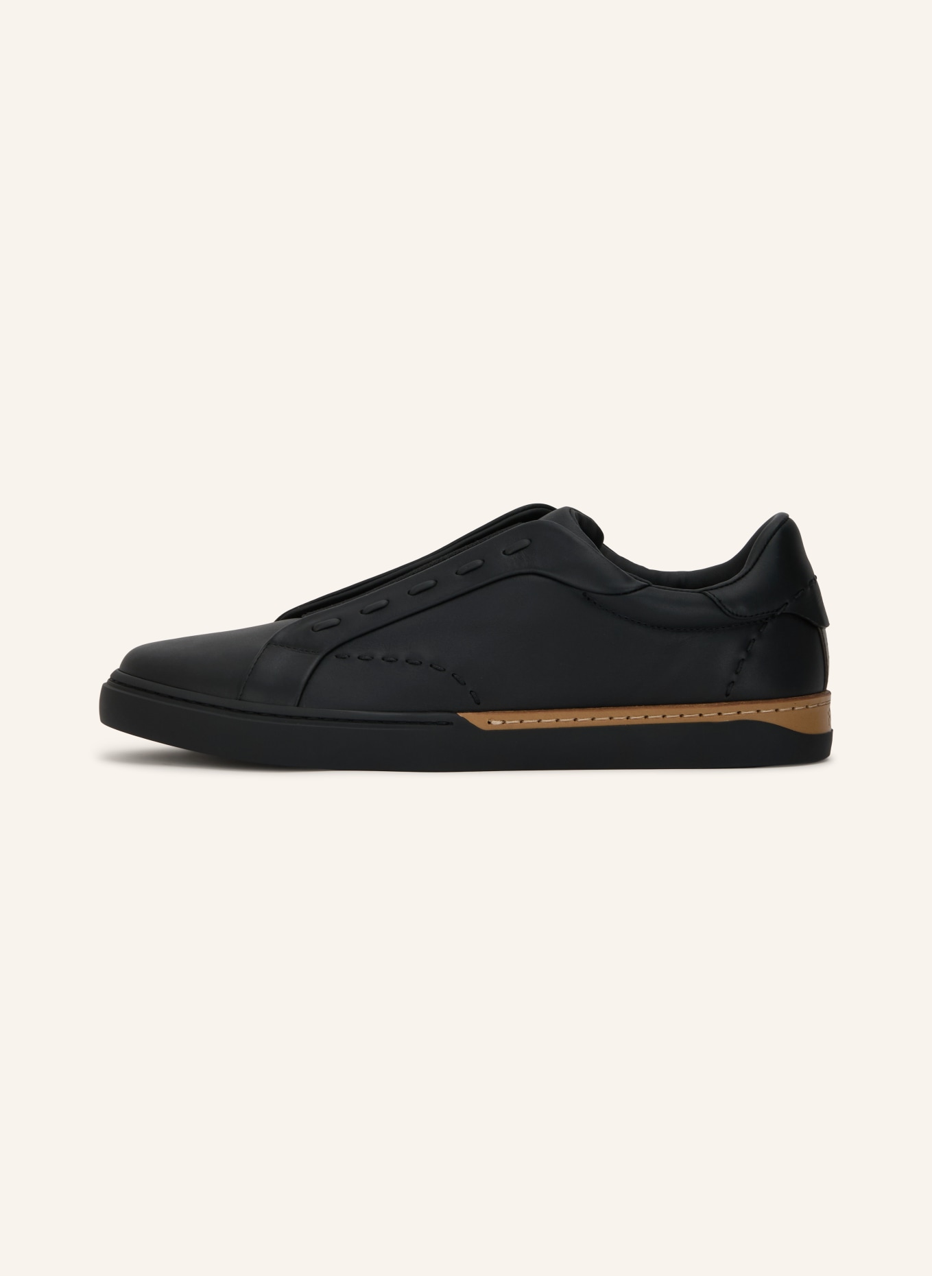 FENDI Instapsneakers FENDI CITY: ZWART