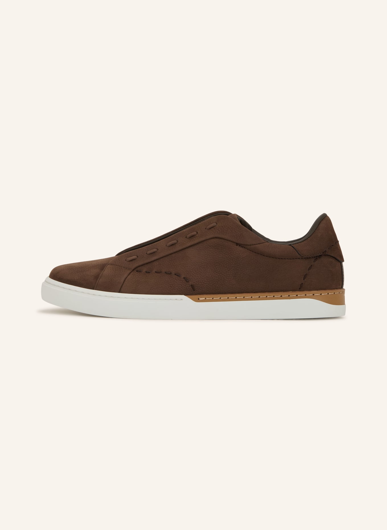 FENDI Instapsneakers FENDI CITY: MARRON FONCÉ