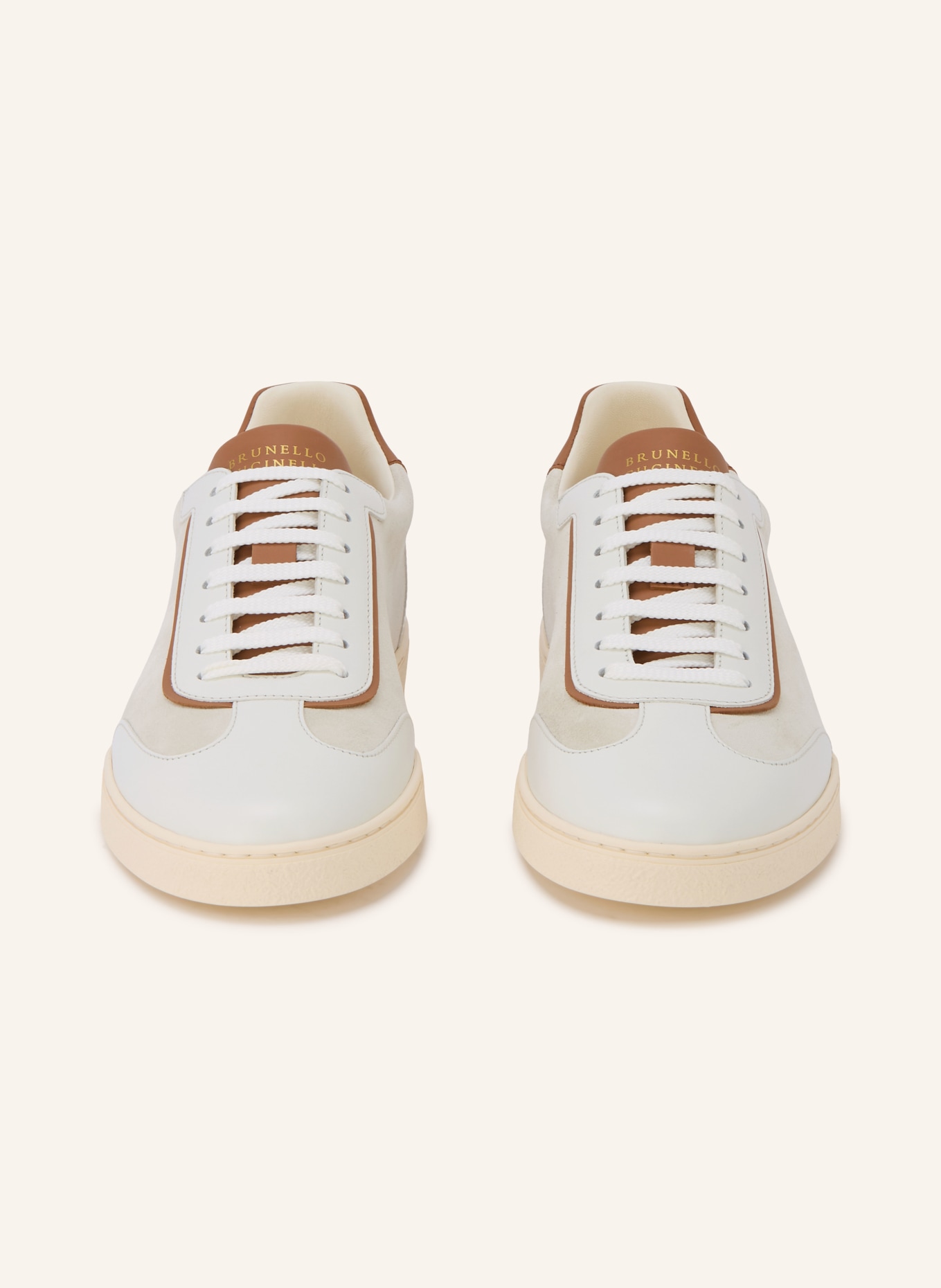 BRUNELLO CUCINELLI Sneakers: CREAM / BEIGE